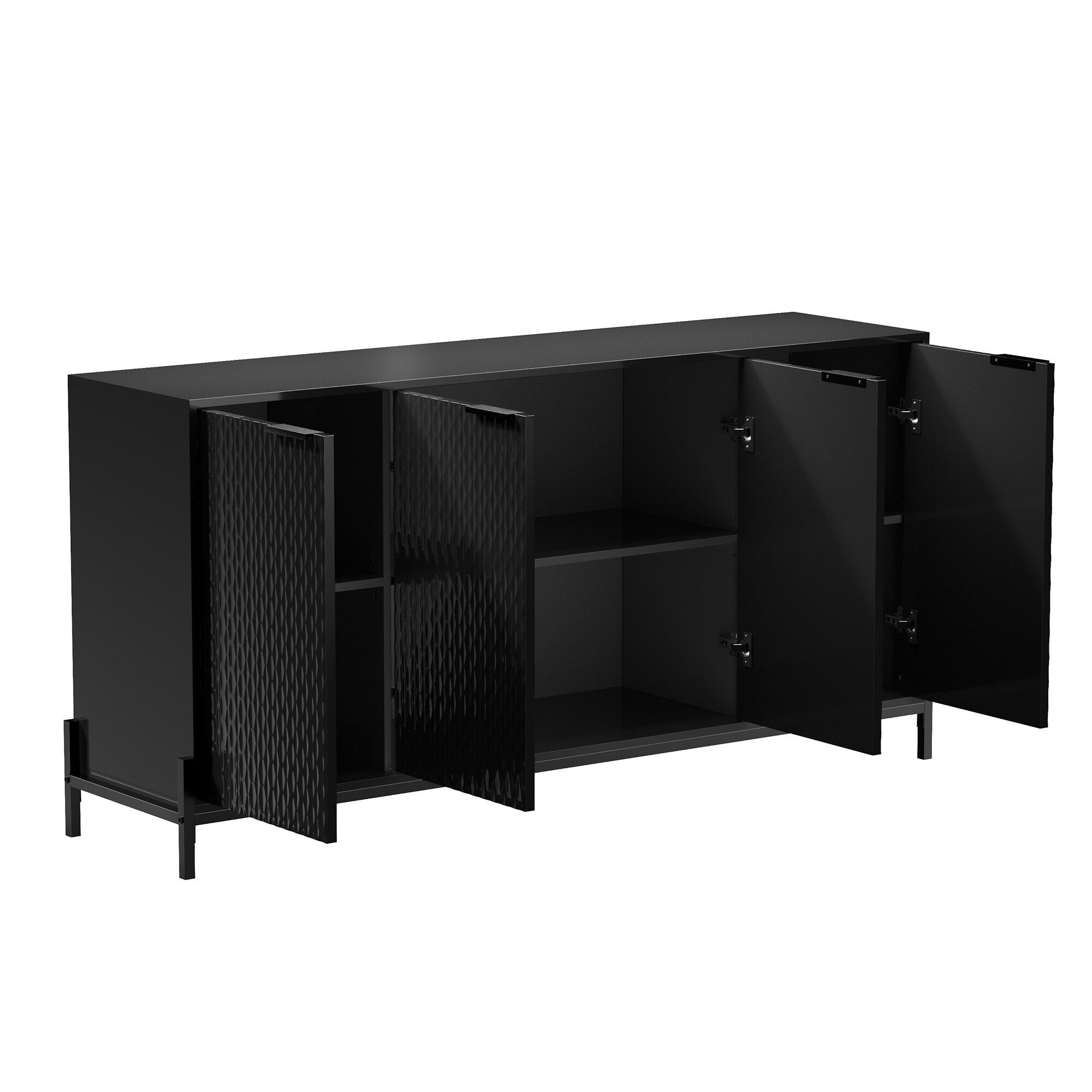 Clihome CL-HZ4M-BK Utility-Storage-Cabinets - View #4