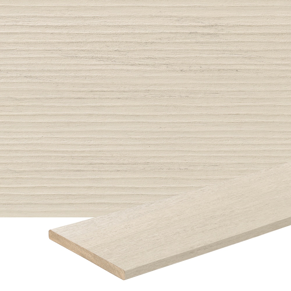TimberTech LCRISERWC Legacy 1/2-in x 8-in x 12-ft Whitewash Cedar Square Composite Riser