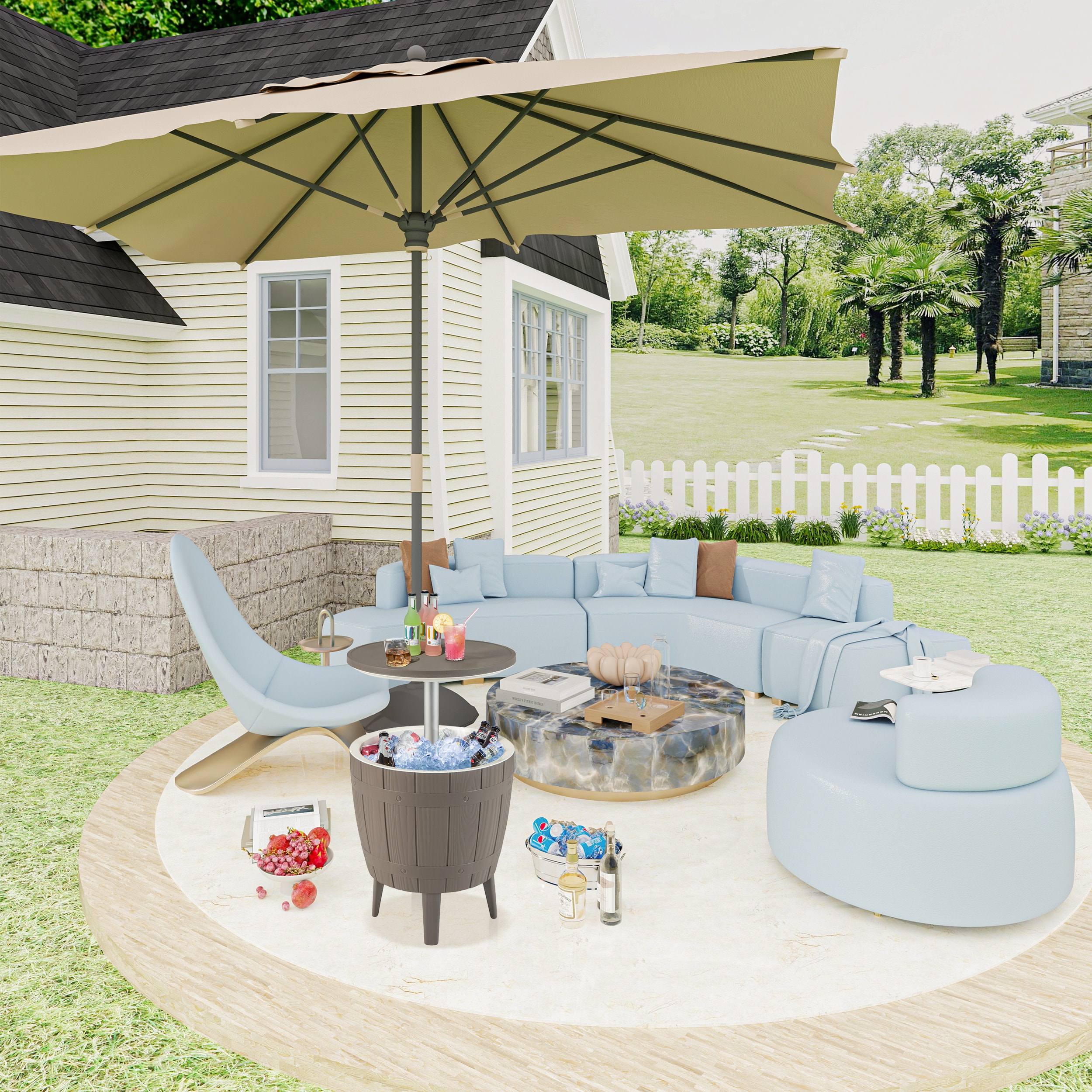 LIVIZA TDS11637CF Patio-Tables - View #4