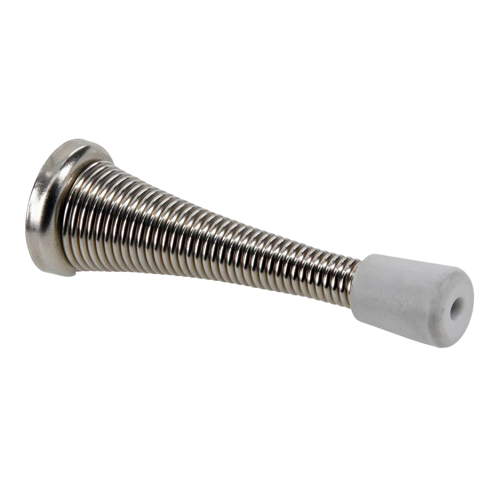 RELIABILT 3-in Satin Nickel Wall Protector Door Stop in the Door Stops  department at