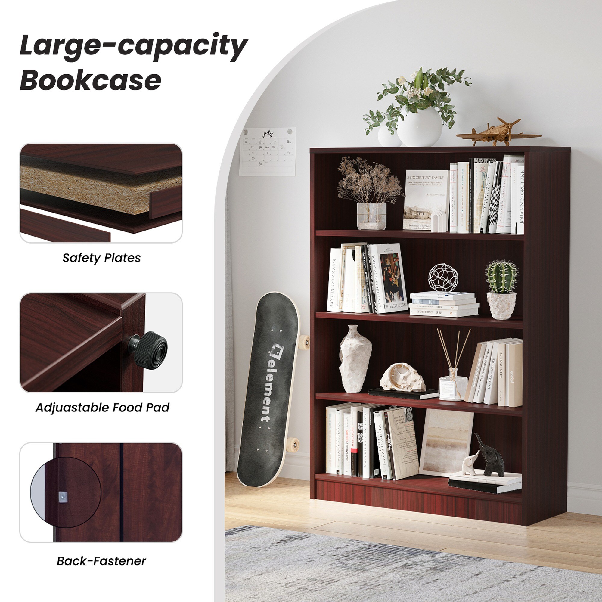 HyperDrop Cart ZW-T3623P528220 bookcases - View #5