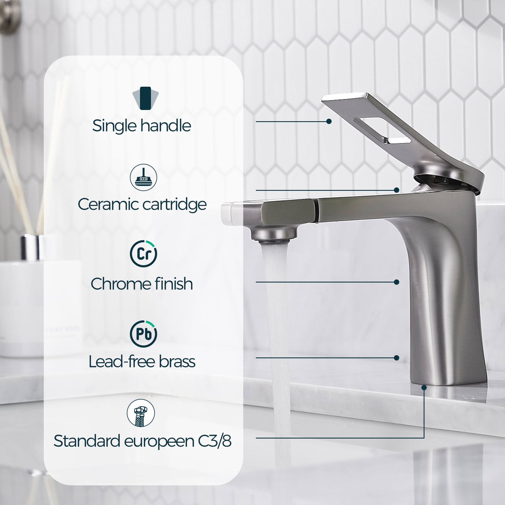 FORIOUS LL40030BN Lavatory-Faucets - View #5