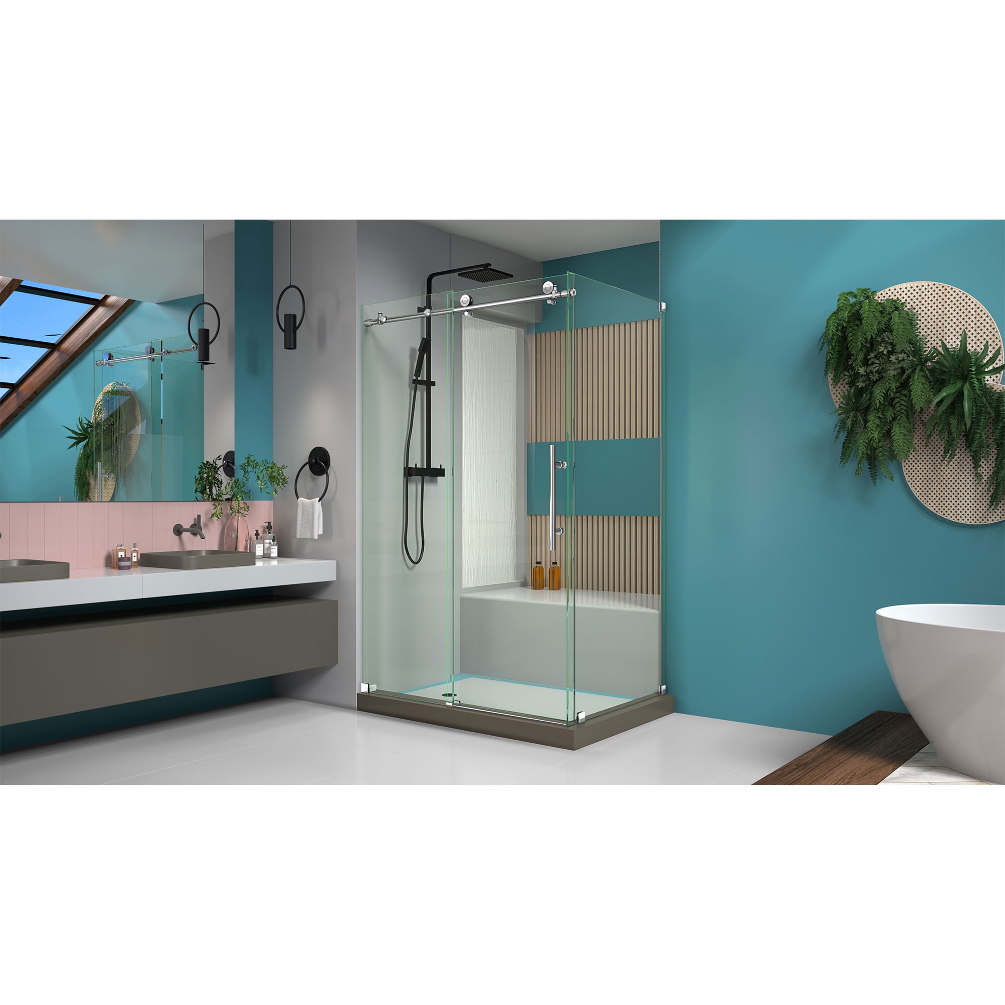 DreamLine SHEN-6134480-08 Shower-Doors - View #4