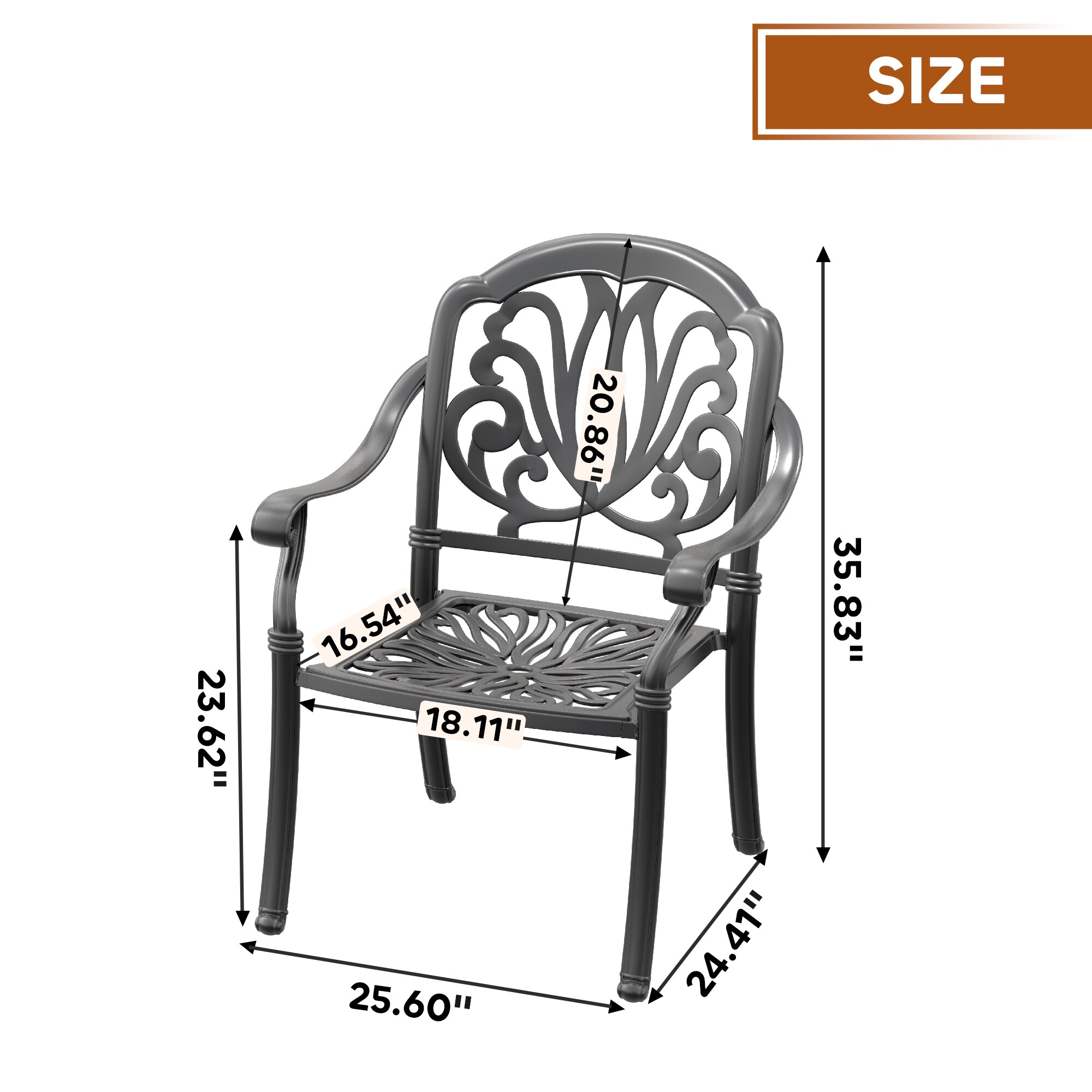 nicesure CSLBK6002CZ2RC Patio-Chairs - View #9