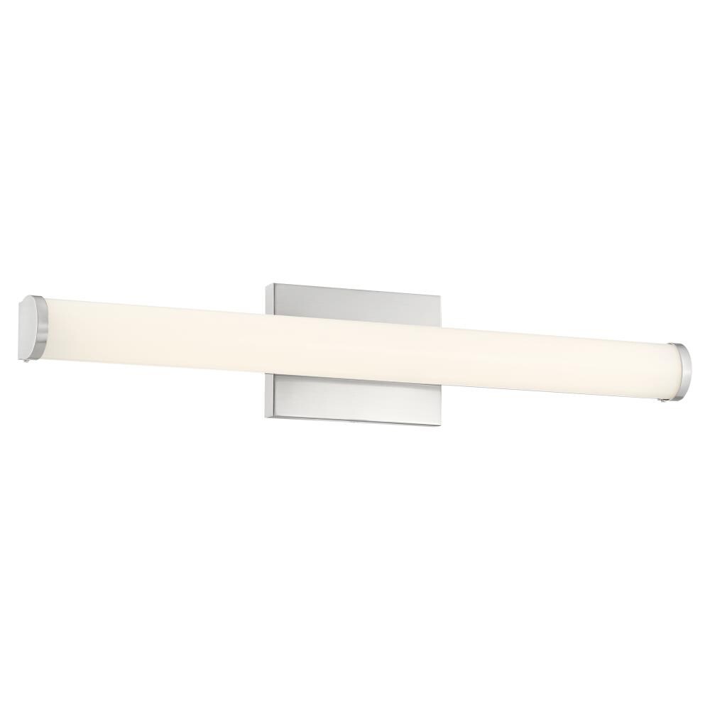 Access Lighting 62517LEDD-BS/ACR Arc 2.75-in 1-Light Brushed Steel LED Transitional Vanity Light