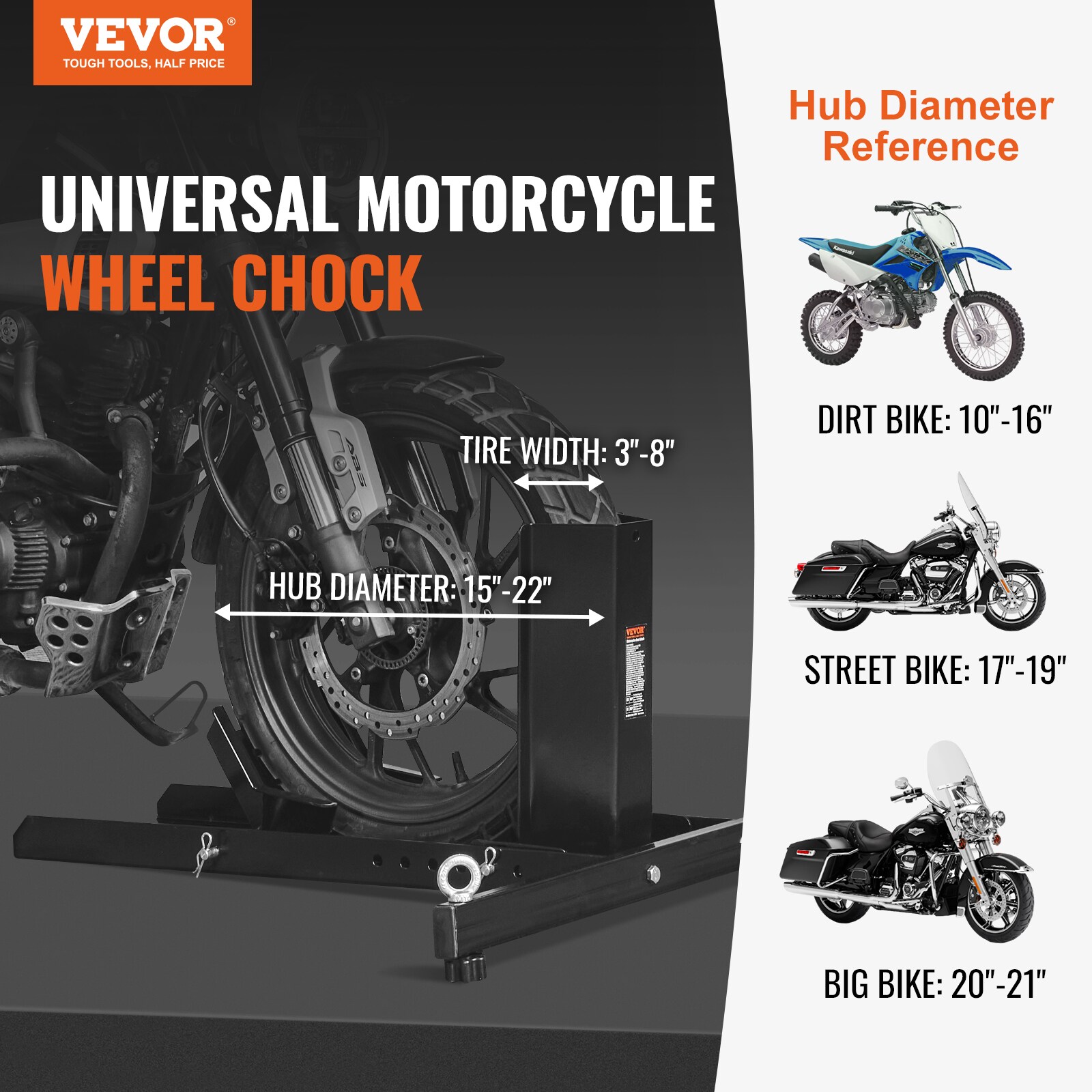 VEVOR MTCLDLZSKDHS2OLR1V0 Bike-Storage - View #3