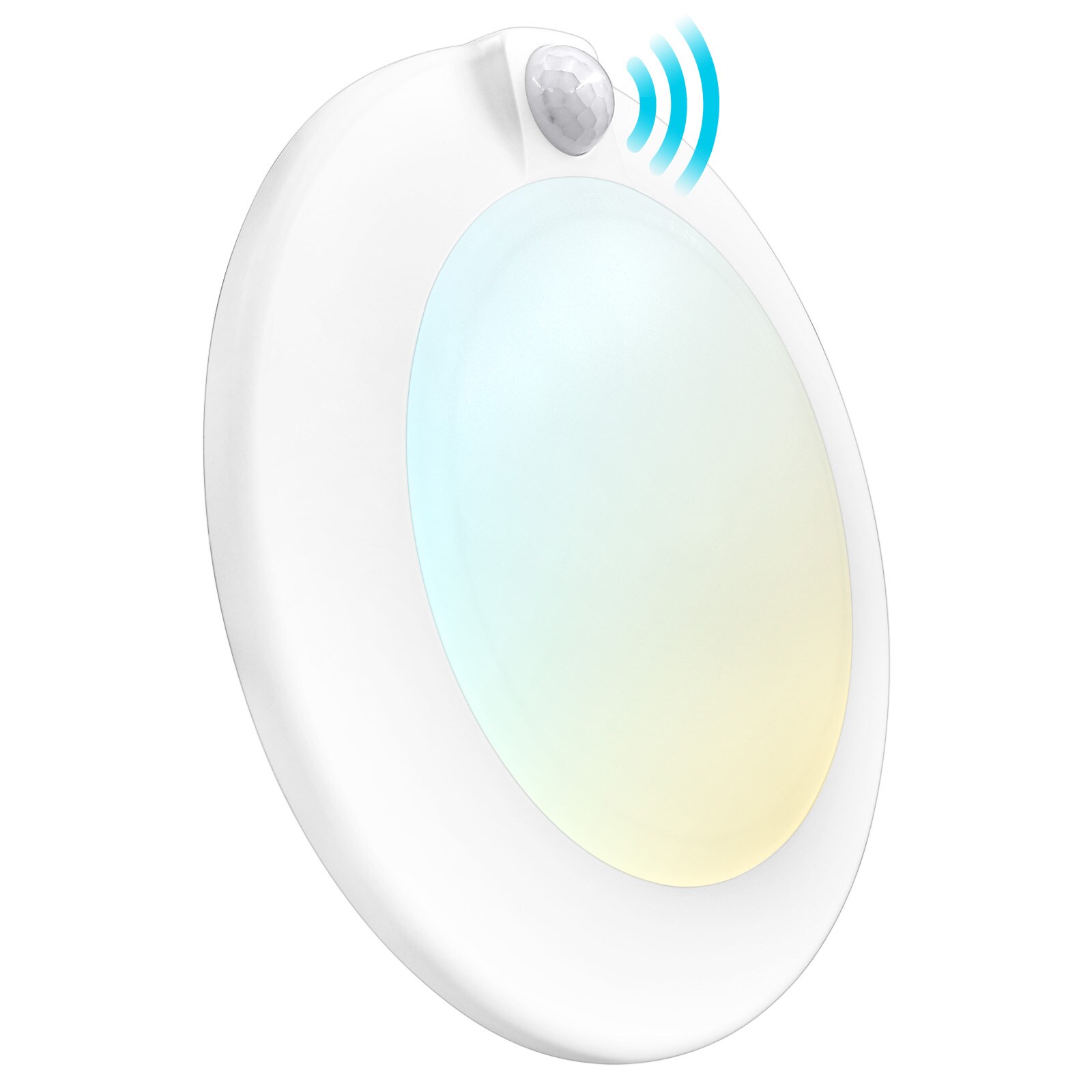 Luxrite LR23834-1PK 1 -Light 7.91-in Matte White Flush Mount Light