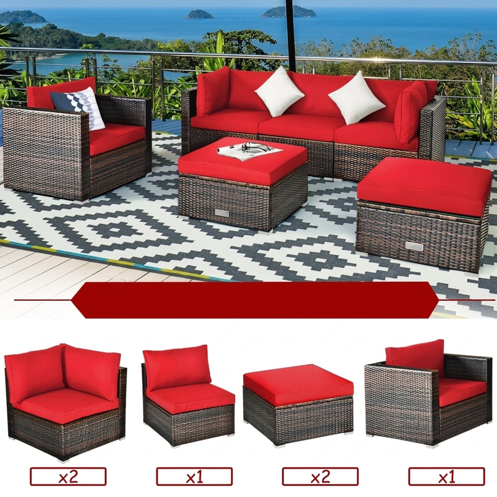 SUGIFT LW102SUGHY0352 Patio-Sofas-Daybeds - View #5