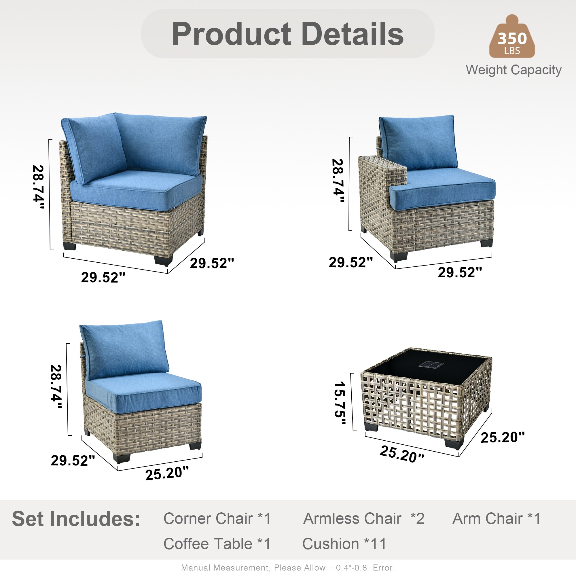 Caodoc L5-TBS506-1 Patio-Sofas-Daybeds - View #6
