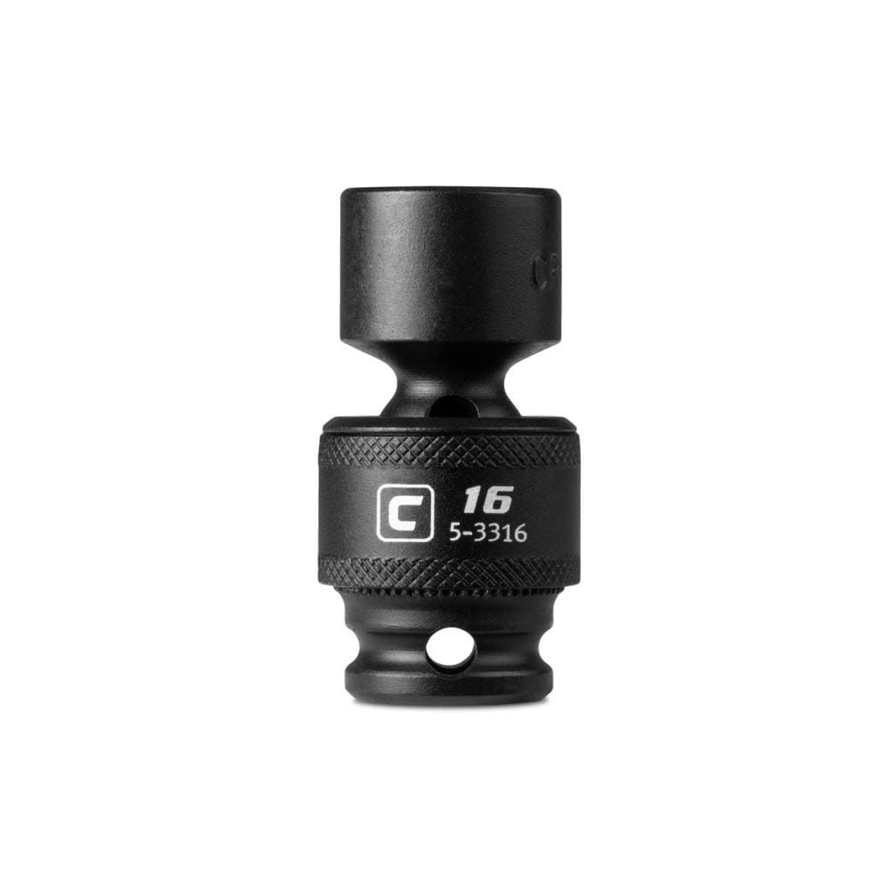 Capri Tools CP53316 Metric 3/8-in Drive 16mm 6-point Impact Socket Individual