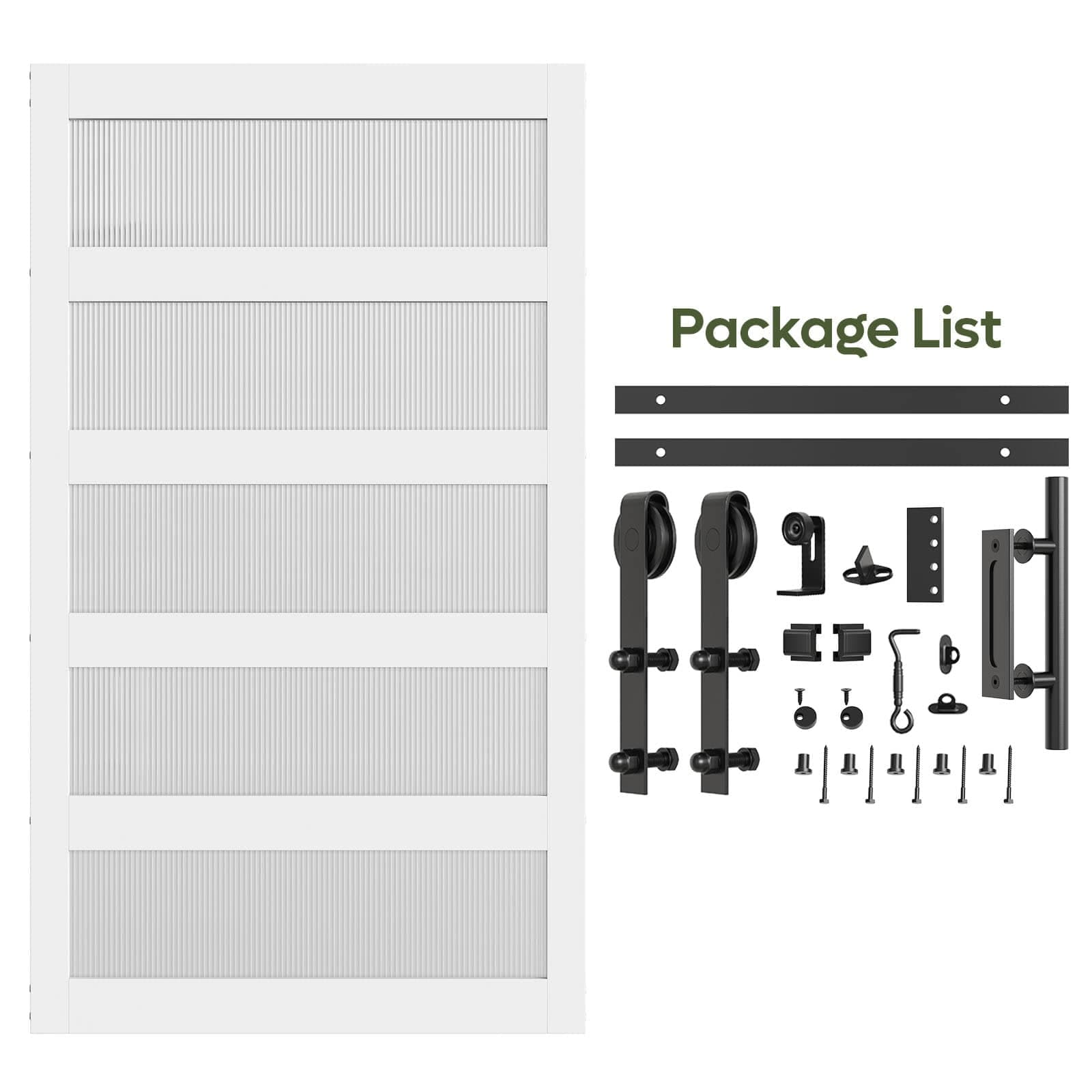 Bestier LOW-K800512A-TYWT Barn-Doors - View #4