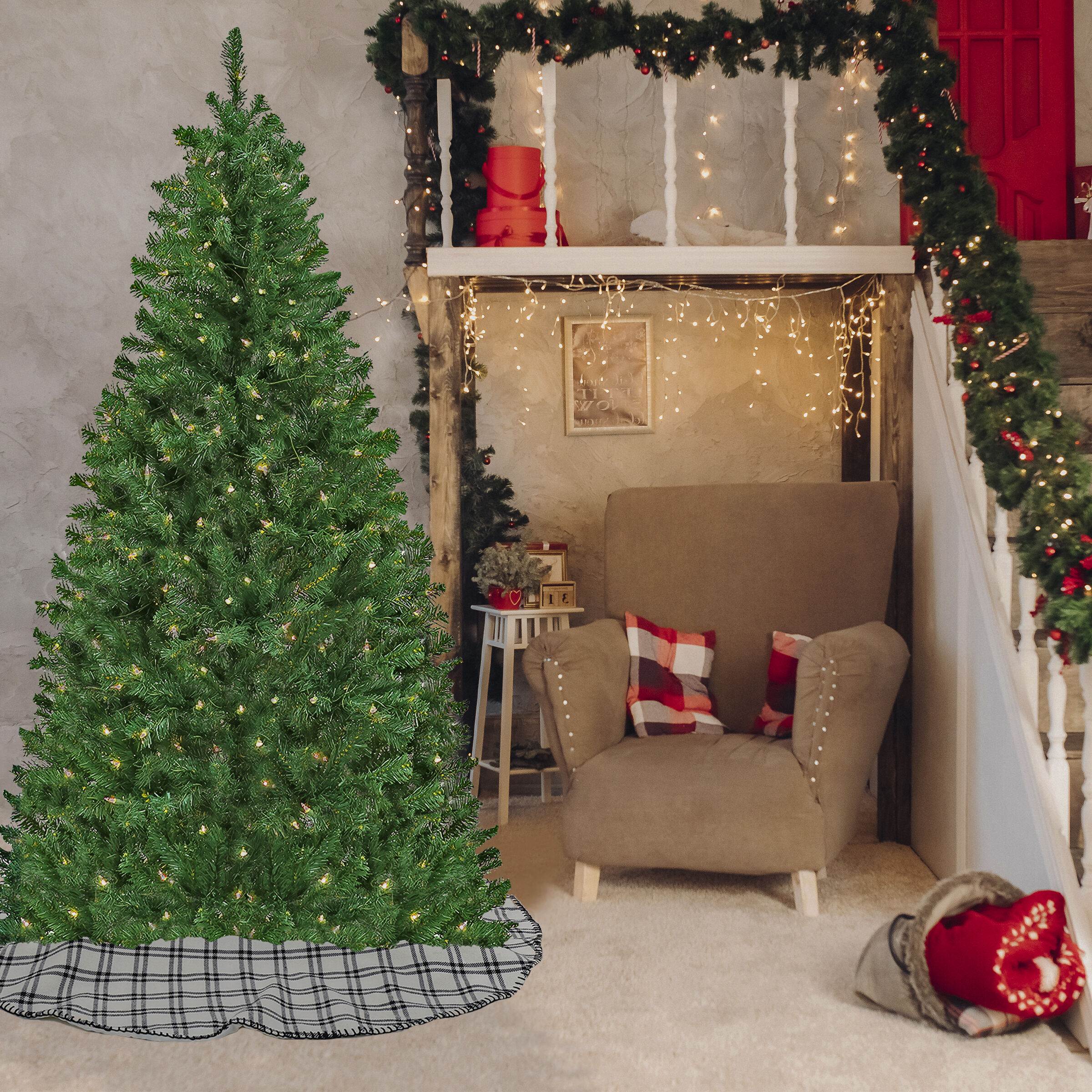National Tree Company AC100-308-60 Artificial-Christmas-Trees - View #2