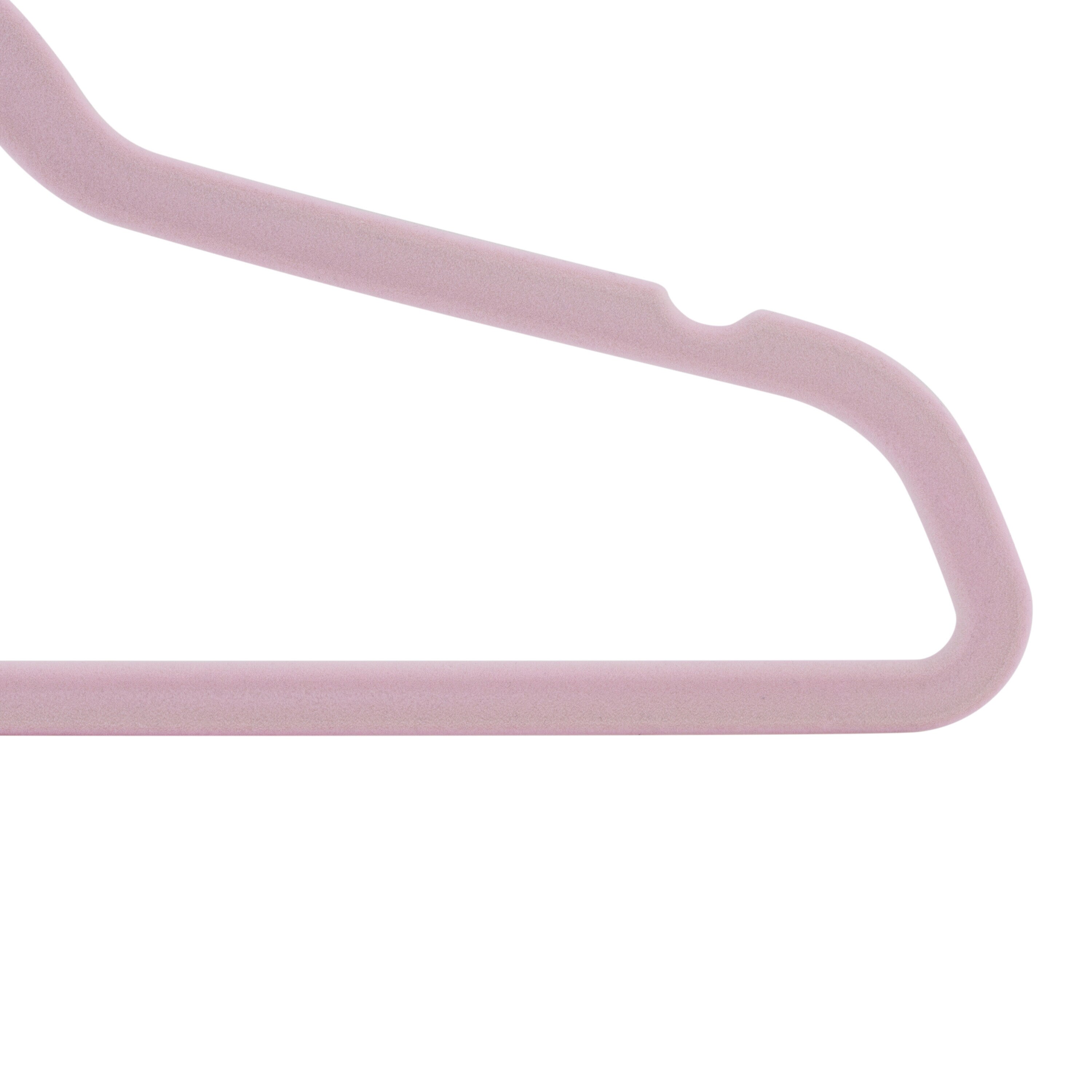 Laura Ashley Hangers Plastic Non-slip Grip Clothing Hanger (Pink) in the  Hangers department at