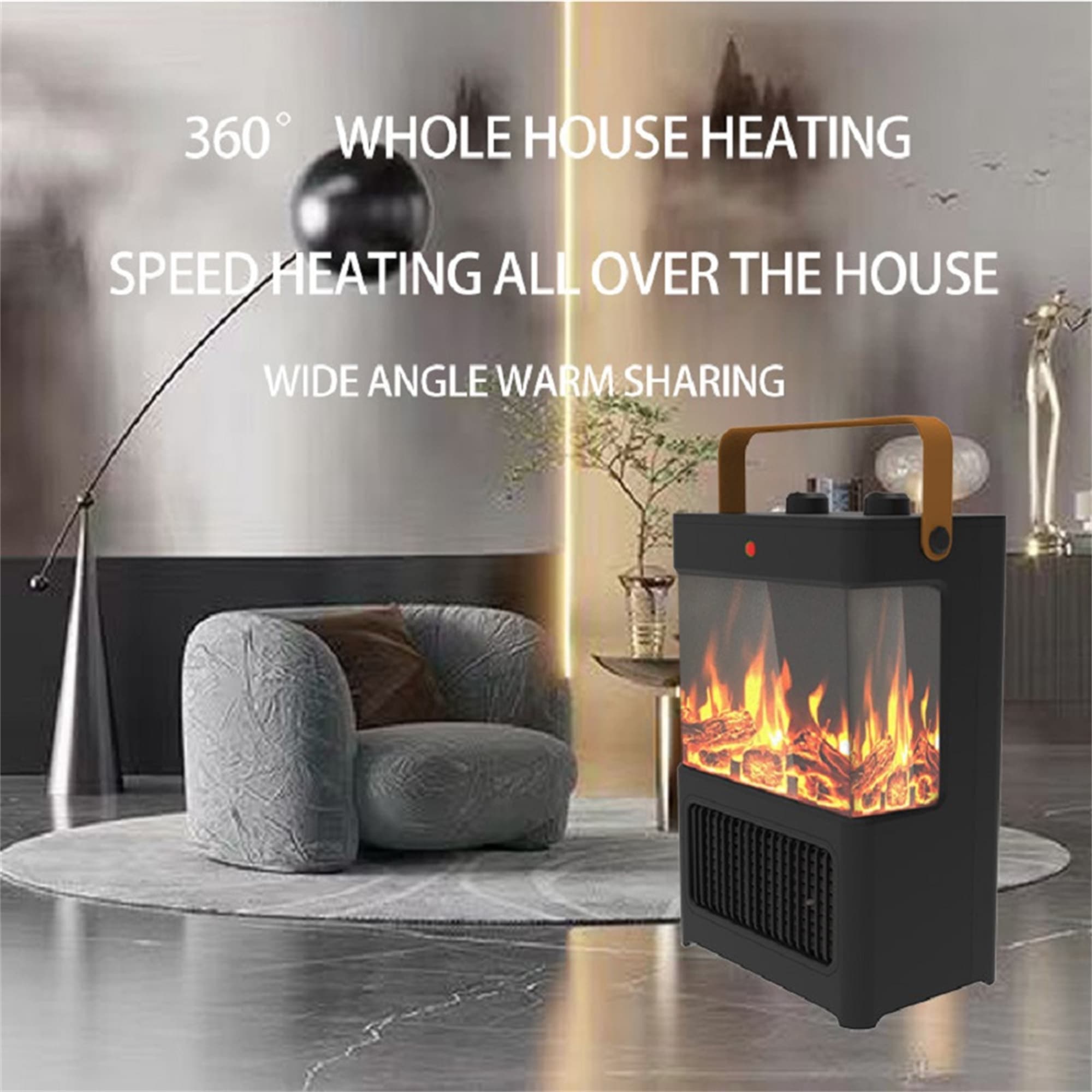 BABOOM BOM-P10034US-CO Portable-Electric-Heat - View #8