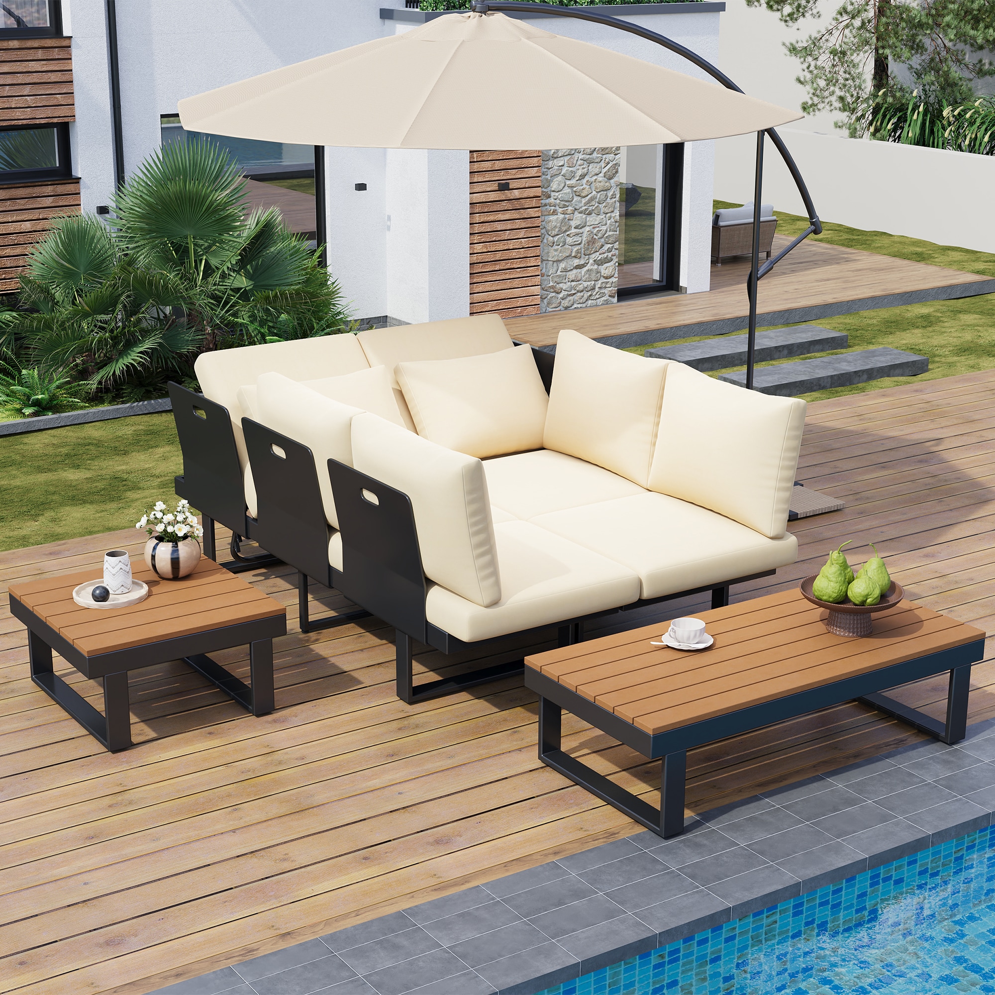 ModernLuxe L-N719Z000170A Patio-Conversation-Sets - View #2