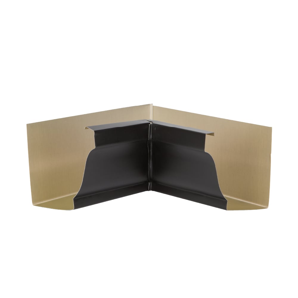 Amerimix Black Aluminum K Style ( 6-in x 10-in ) Gutter connector
