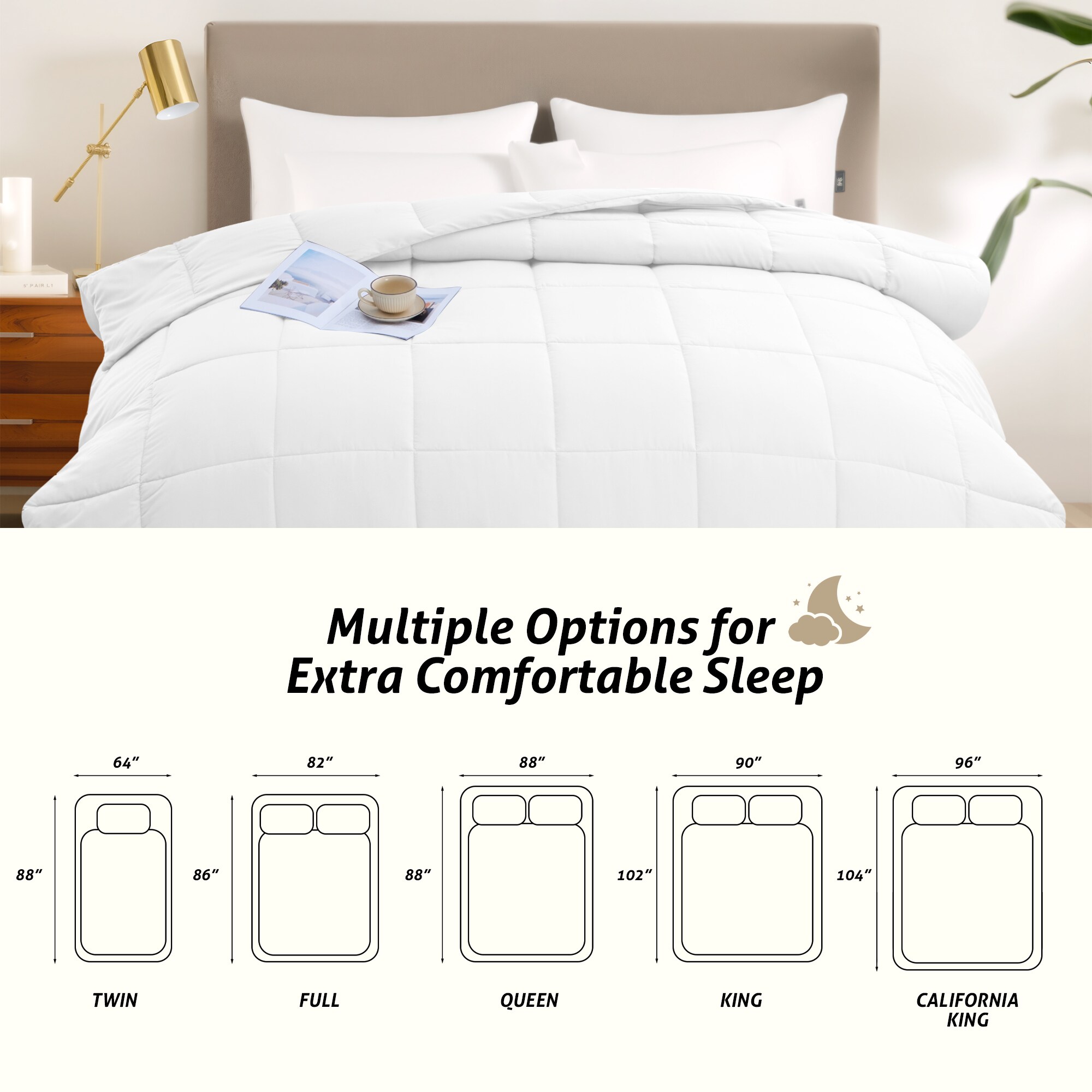 VOUA SAF-165FGHXB-WHT Comforters-And-Bedspreads - View #9