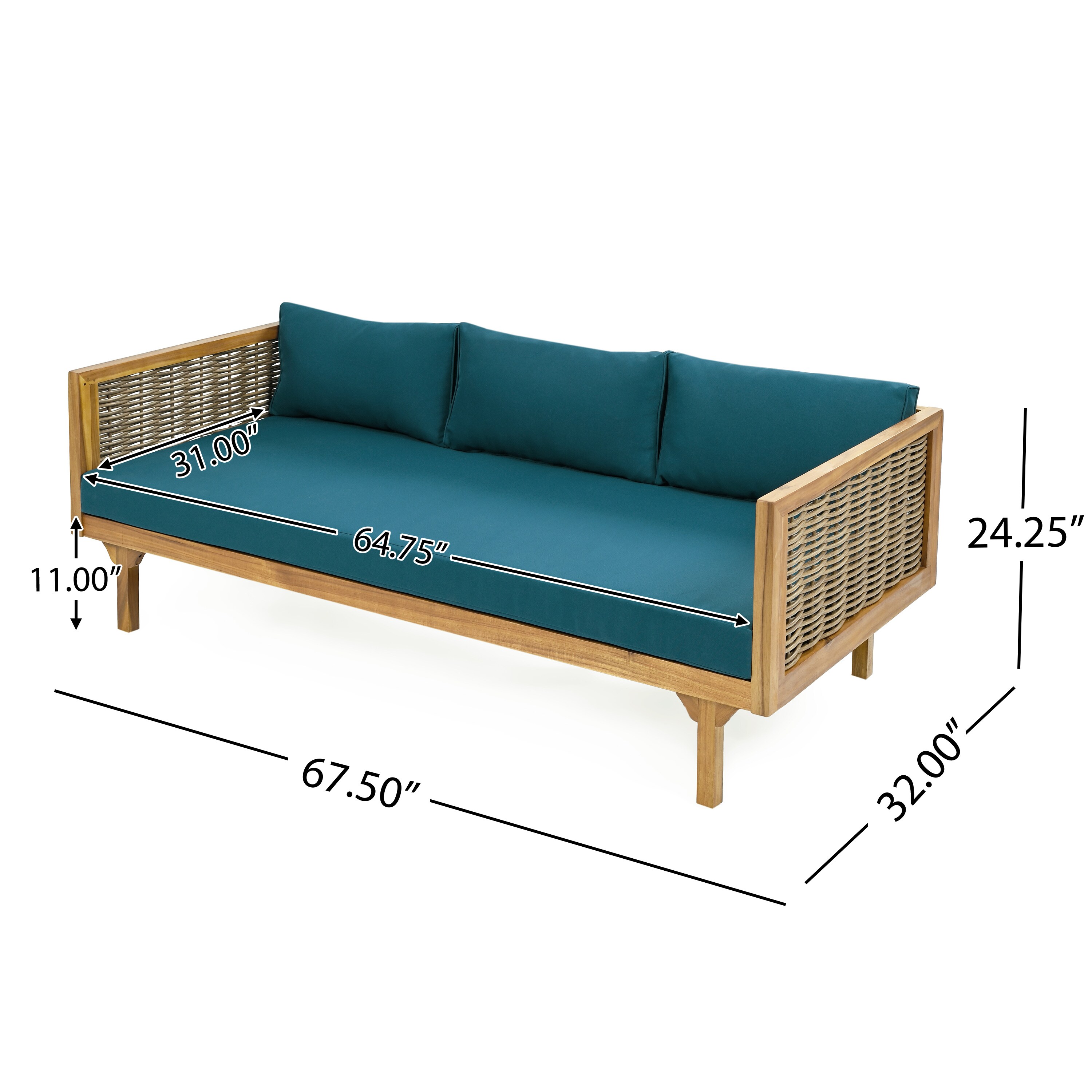 ModernLuxe L-N770P205570T Patio-Sofas-Daybeds - View #3