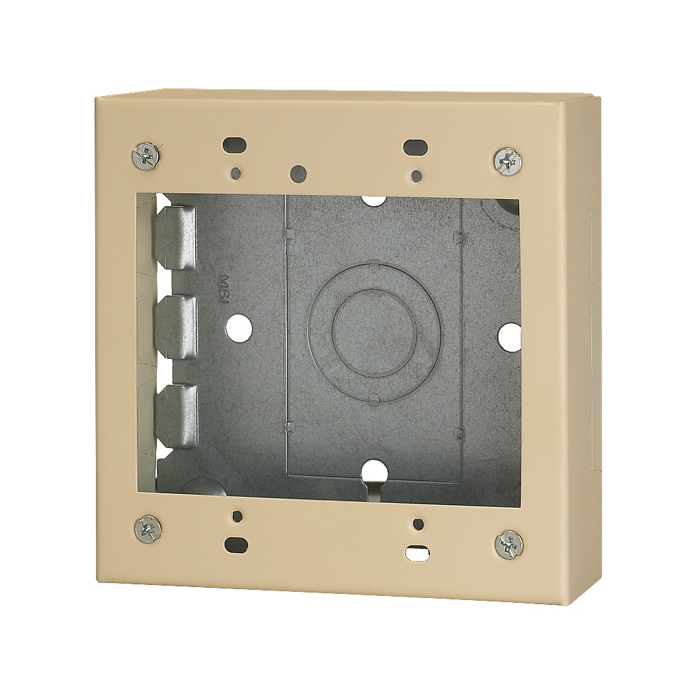 MonoSystems SM5748-2 SnapMark Ivory Raceway electrical box