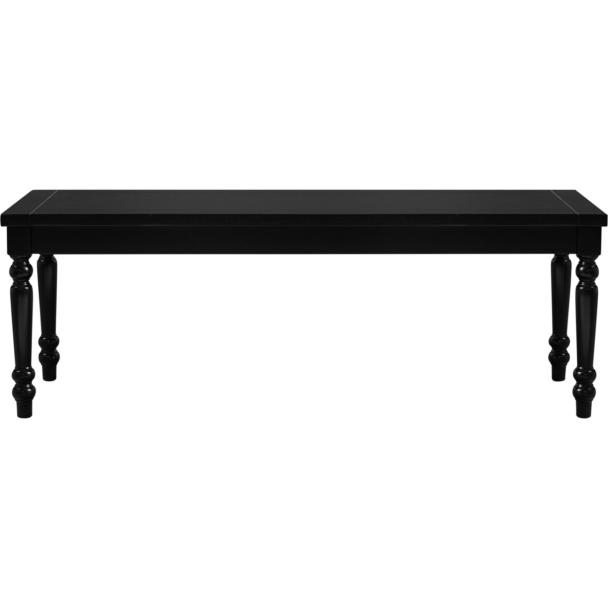 Camden Isle 164143 Philippe Black Dining Bench