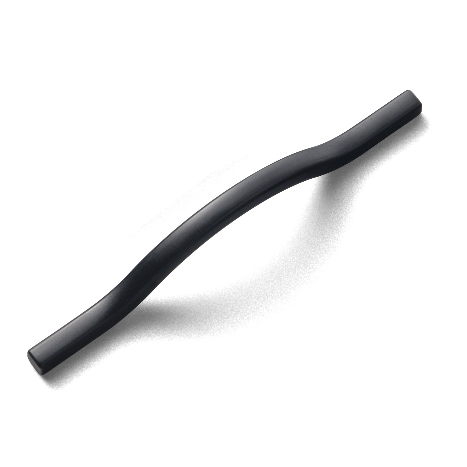 Miaokesen 6175MB-128 5-1/16-in , 128mm Center to Center Matte Black Adjustable Dual Mount Arch Handle 6 -Pack