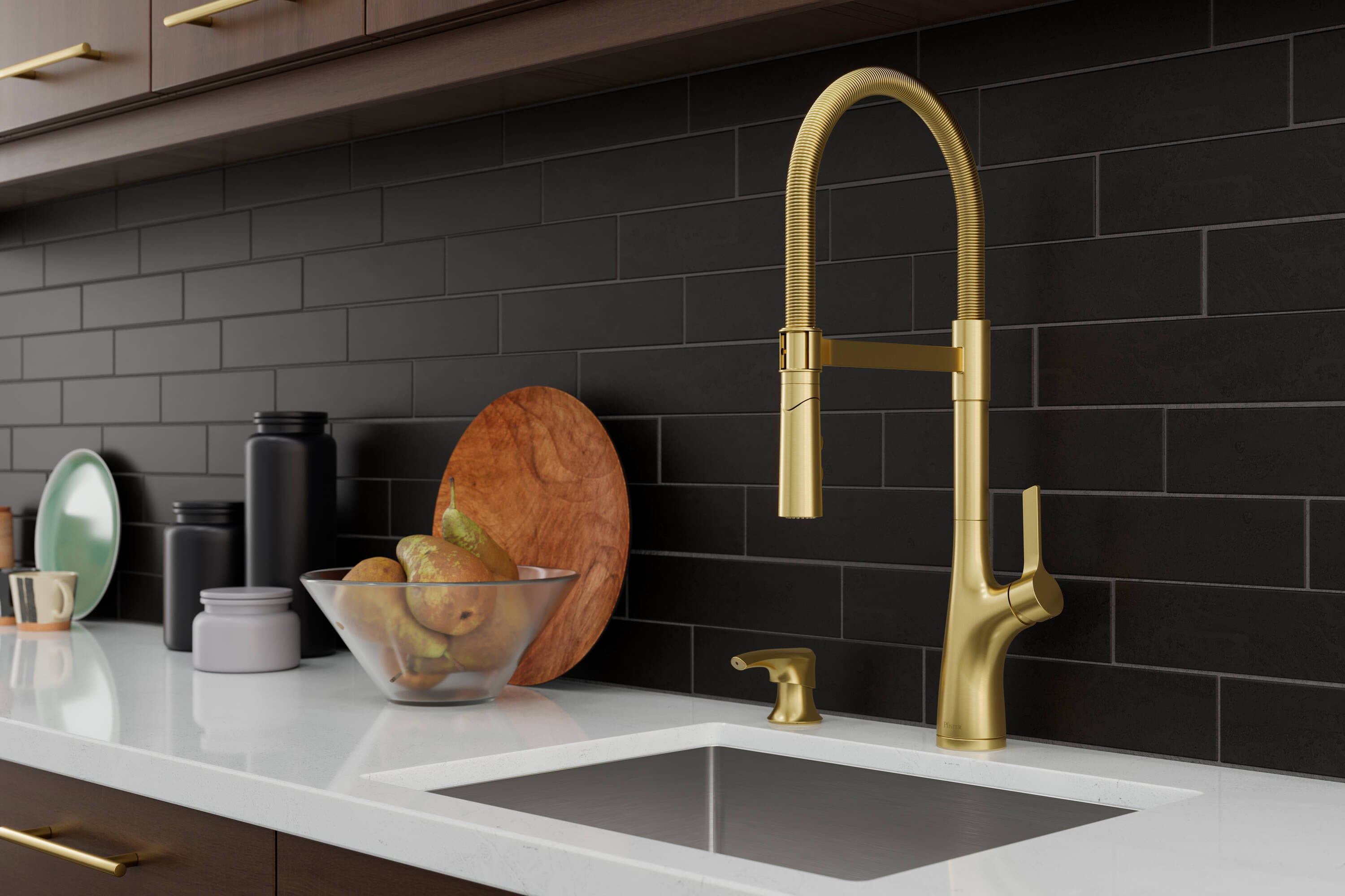 Pfister F-529-7CLOCBG Kitchen-Faucets - View #4