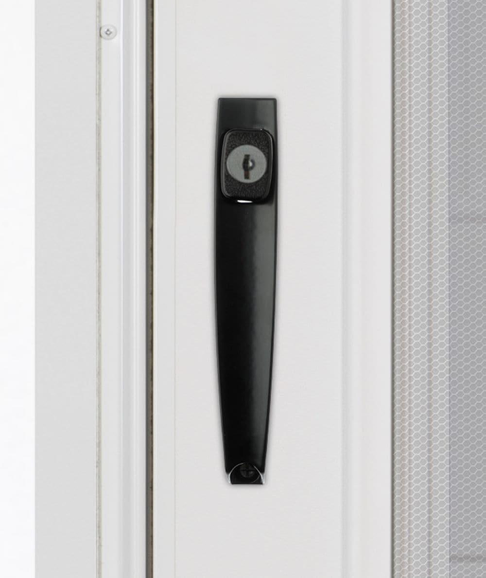 WRIGHT PRODUCTS Heavy Duty Black Lockable Screen/Storm Door Replacement ...