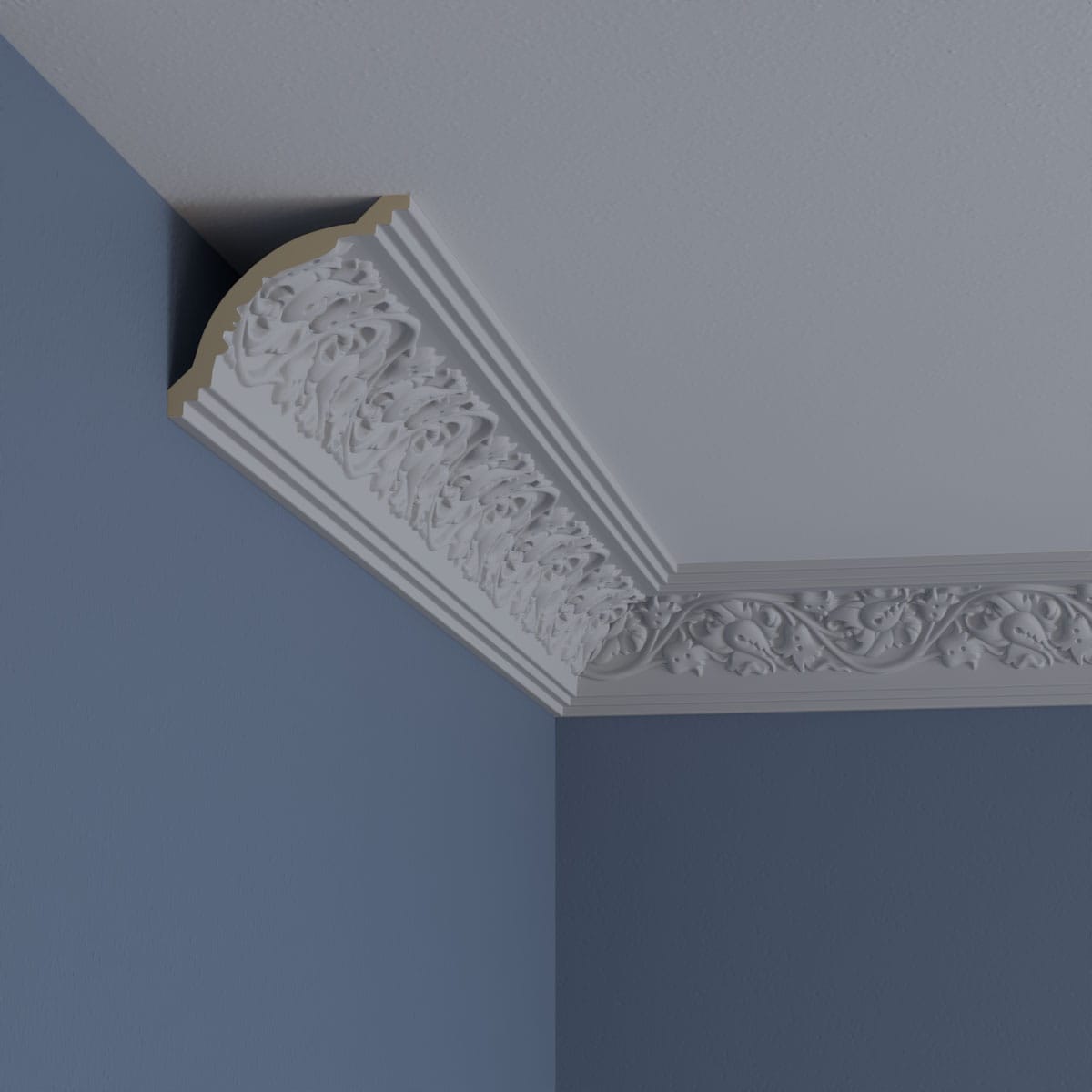 Ekena Millwork MLD03X04X05RO-CASE-2 Crown-Moulding - View #10