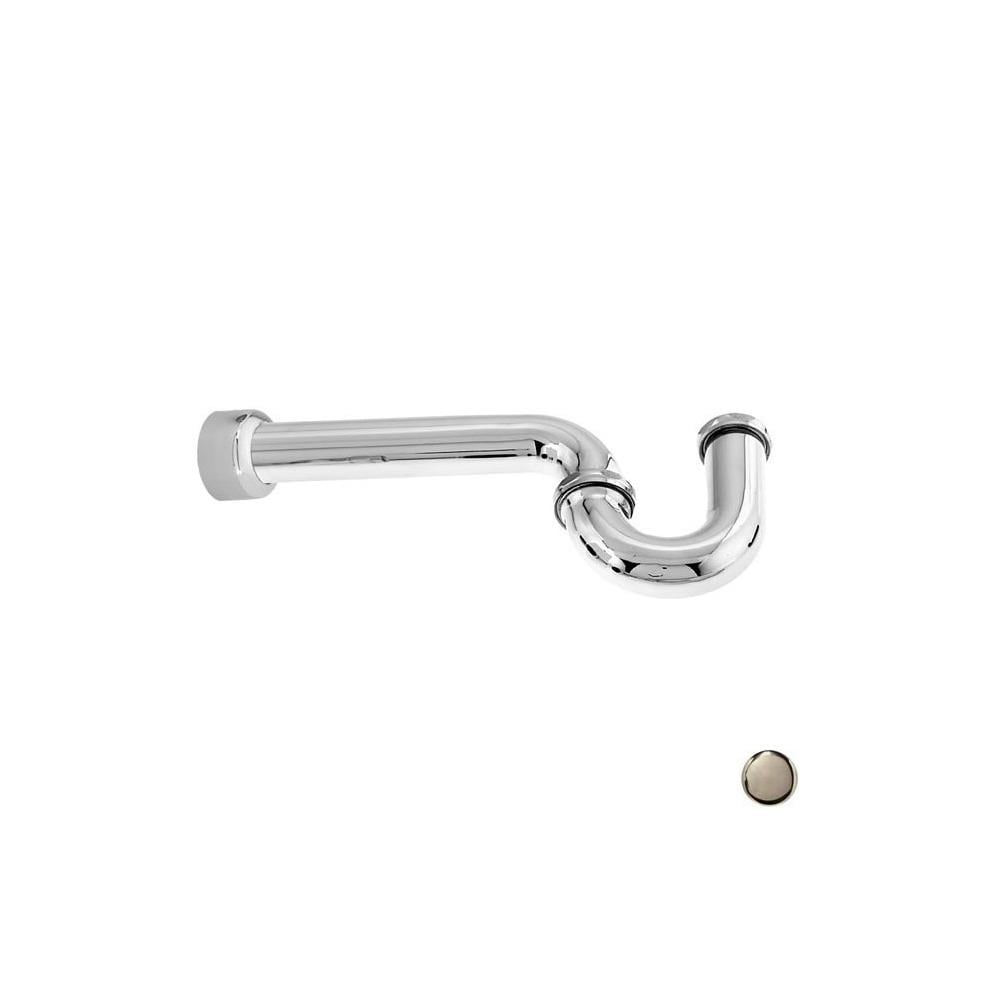 WESTBRASS WSTBR3680 1.5 in. x 1.5 in. P-Trap with Box Flange in Stainless Steel