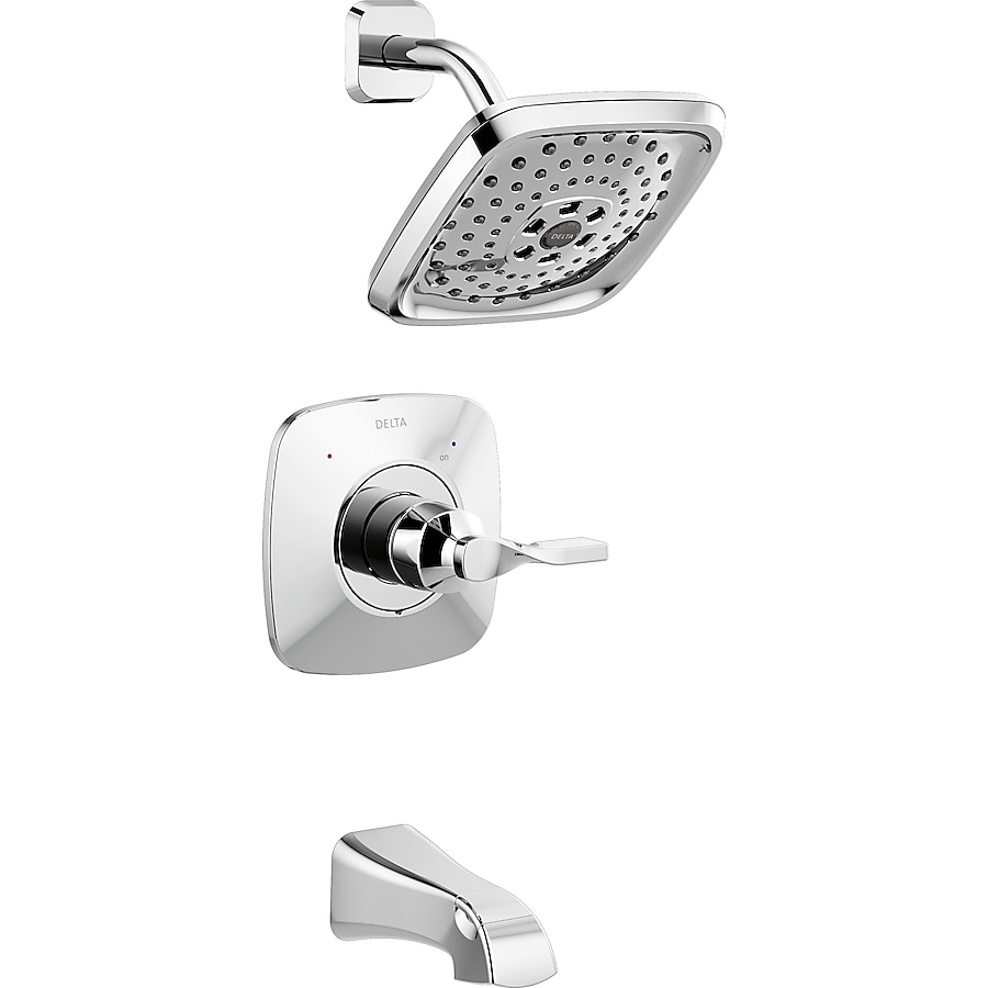 Delta Sawyer 1-Handle Bathtub and Shower Faucet with Valve Delta Sawyer 1-Handle Bathtub and Shower Faucet with Valve