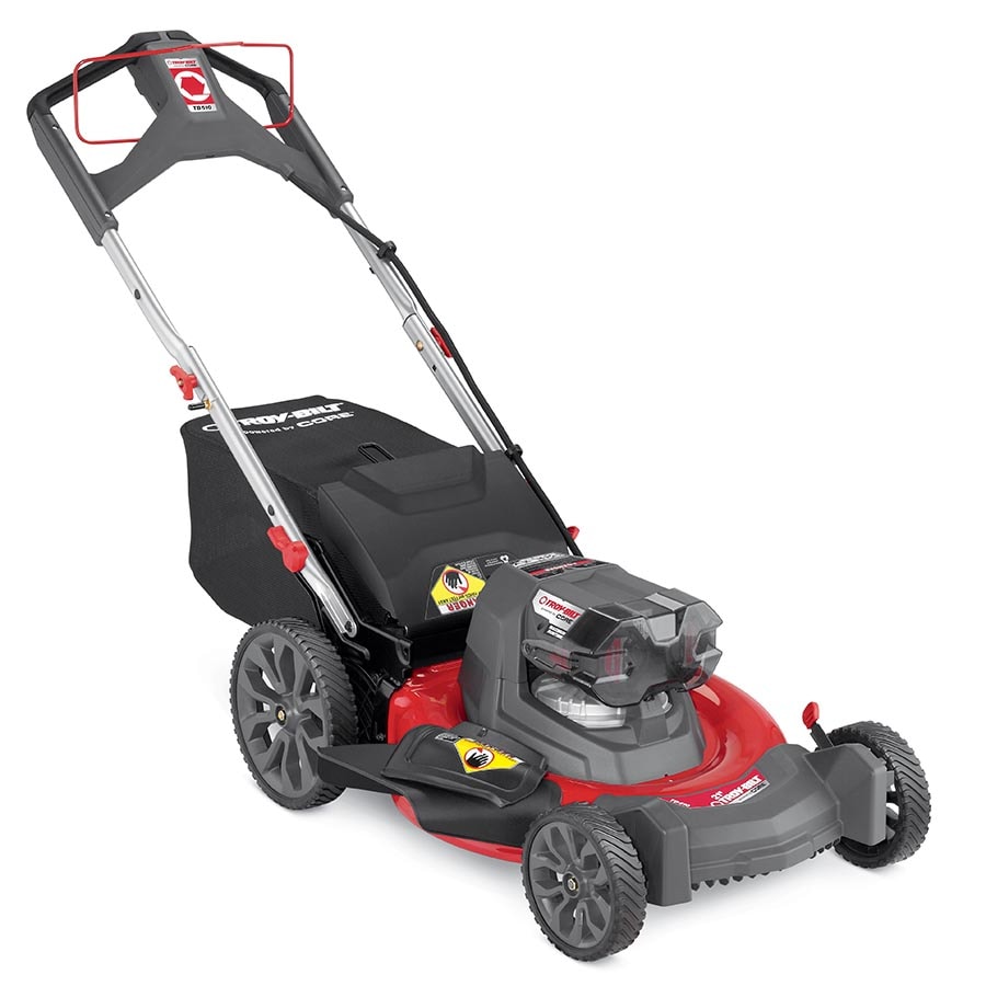 TroyBilt TB510 40Volt Max Brushless 21in Cordless Electric Lawn Mower in the Cordless
