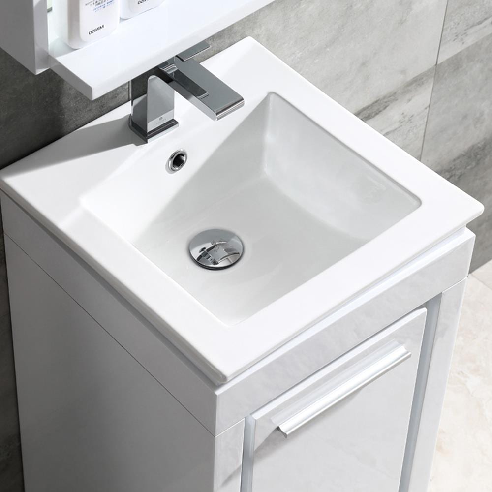 Fresca FVN8118WH Bath-Vanity-Combo - View #5