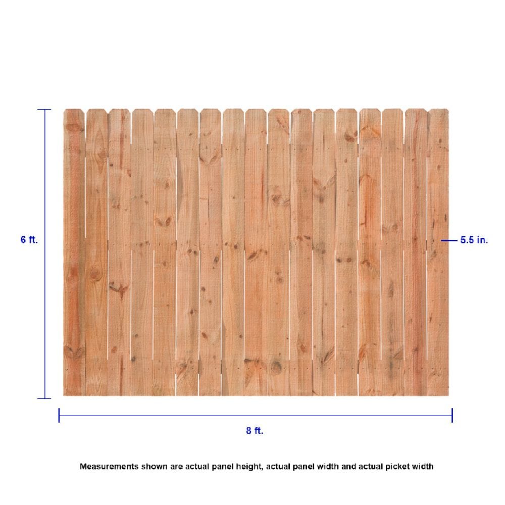 Severe Weather 107066 Wood-Fence-Panels - View #4