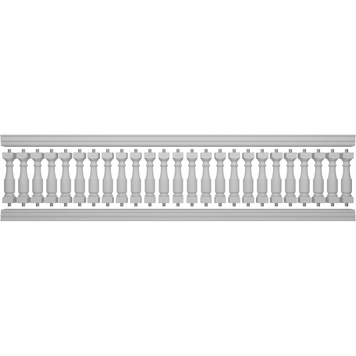 Ekena Millwork BALK38X168HMG railings - View #5