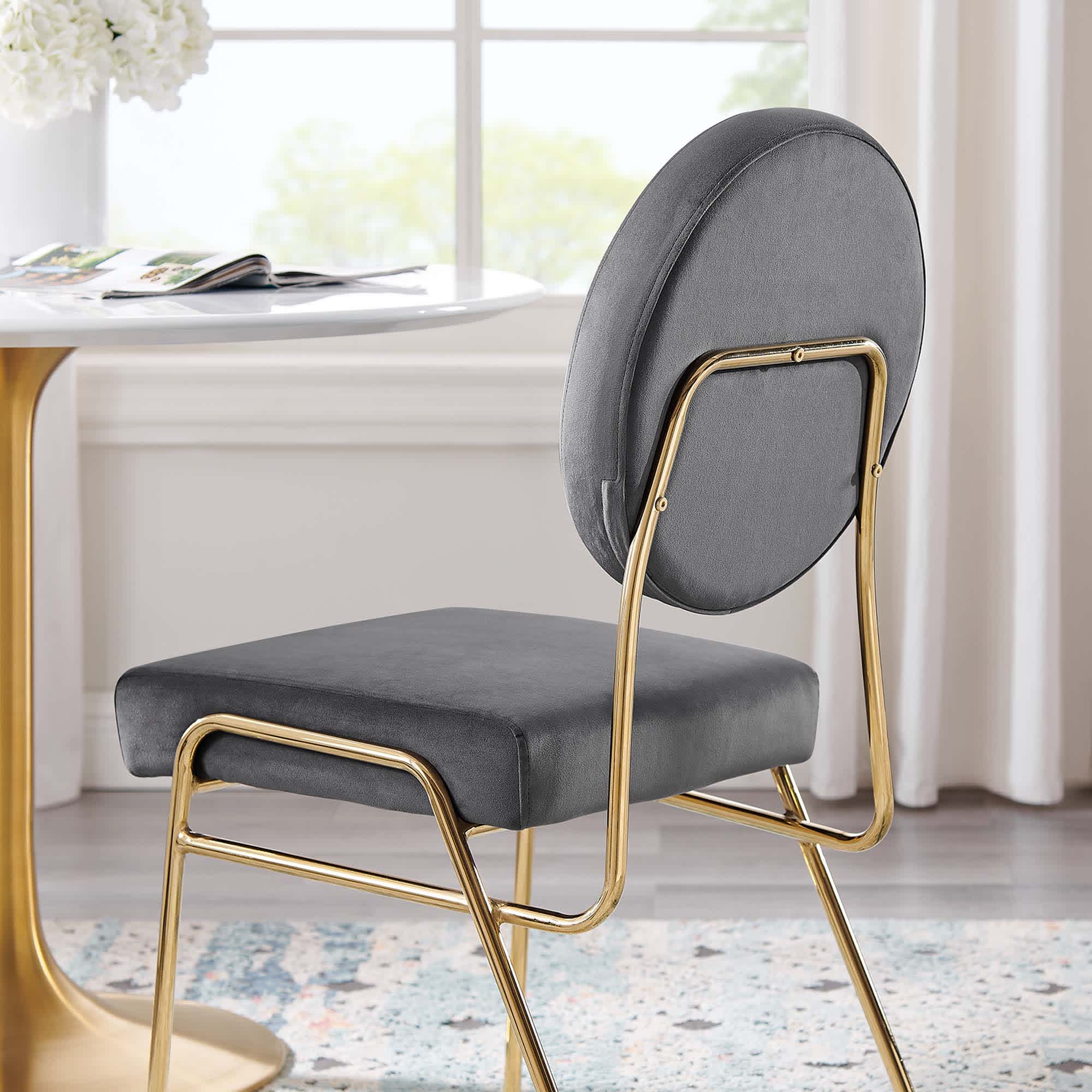Modway EEI-6252-GLD-GRY Dining-Chairs - View #9