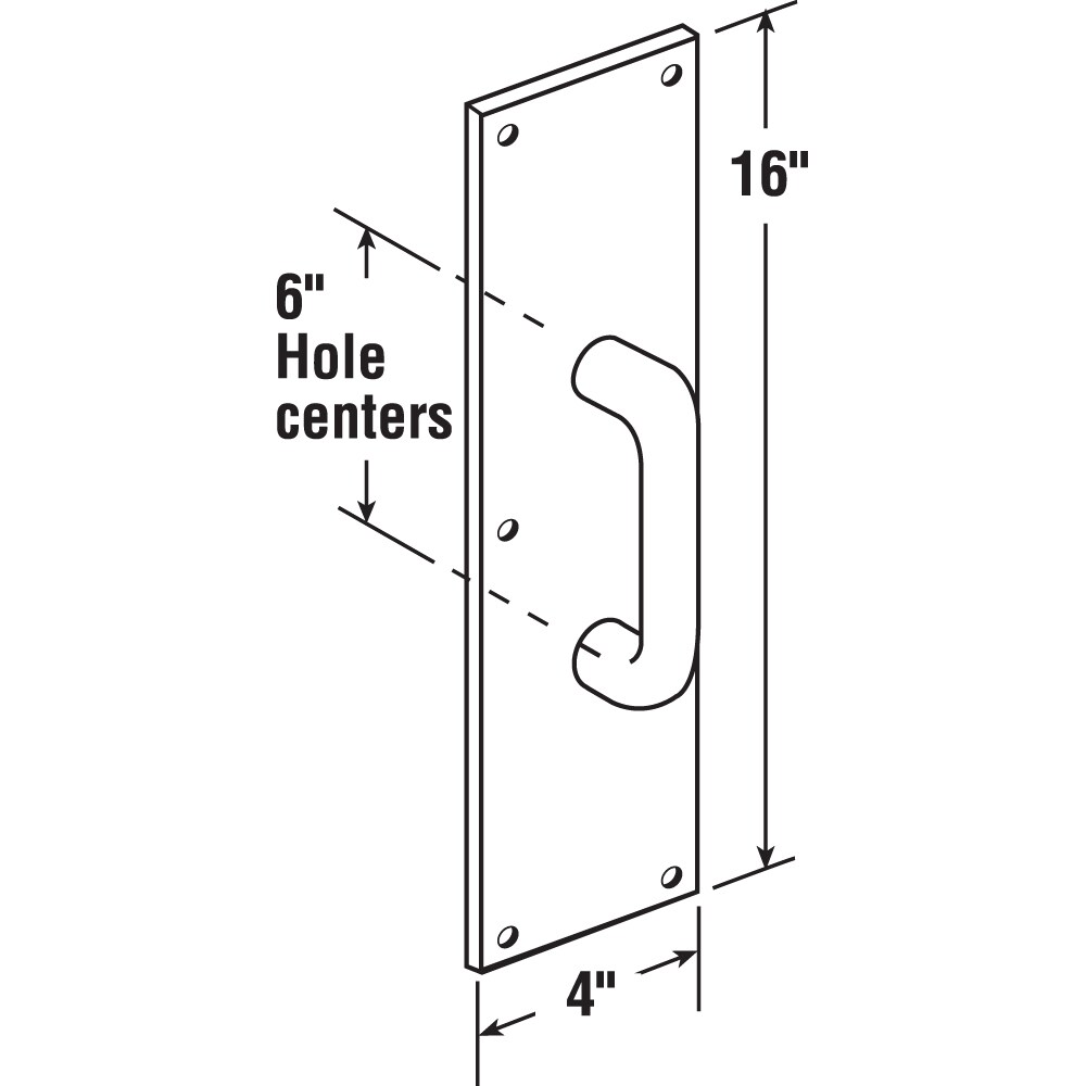Prime-Line J 4640 Entry-Door-Kick-Plates - View #2