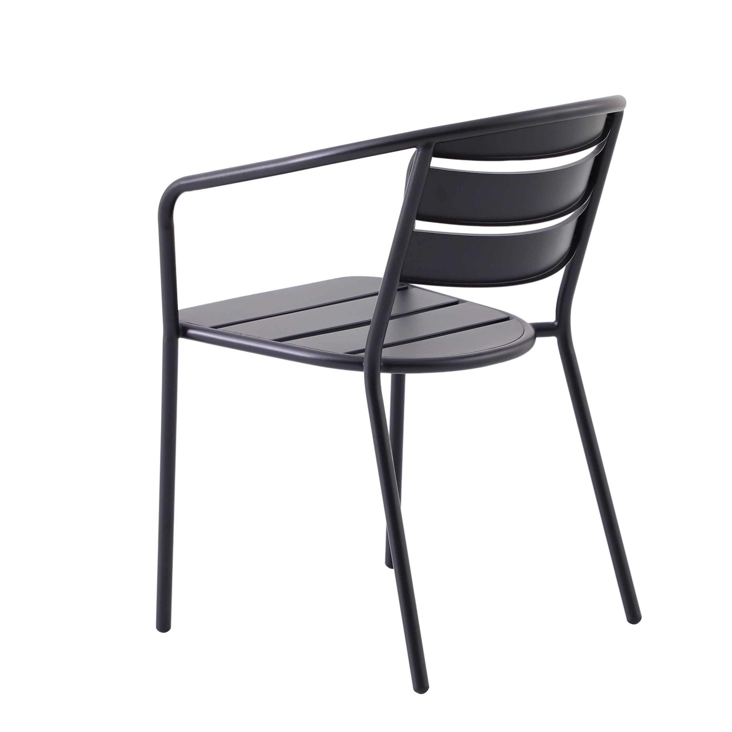 Room essentials metal 2024 slat patio stacking chair