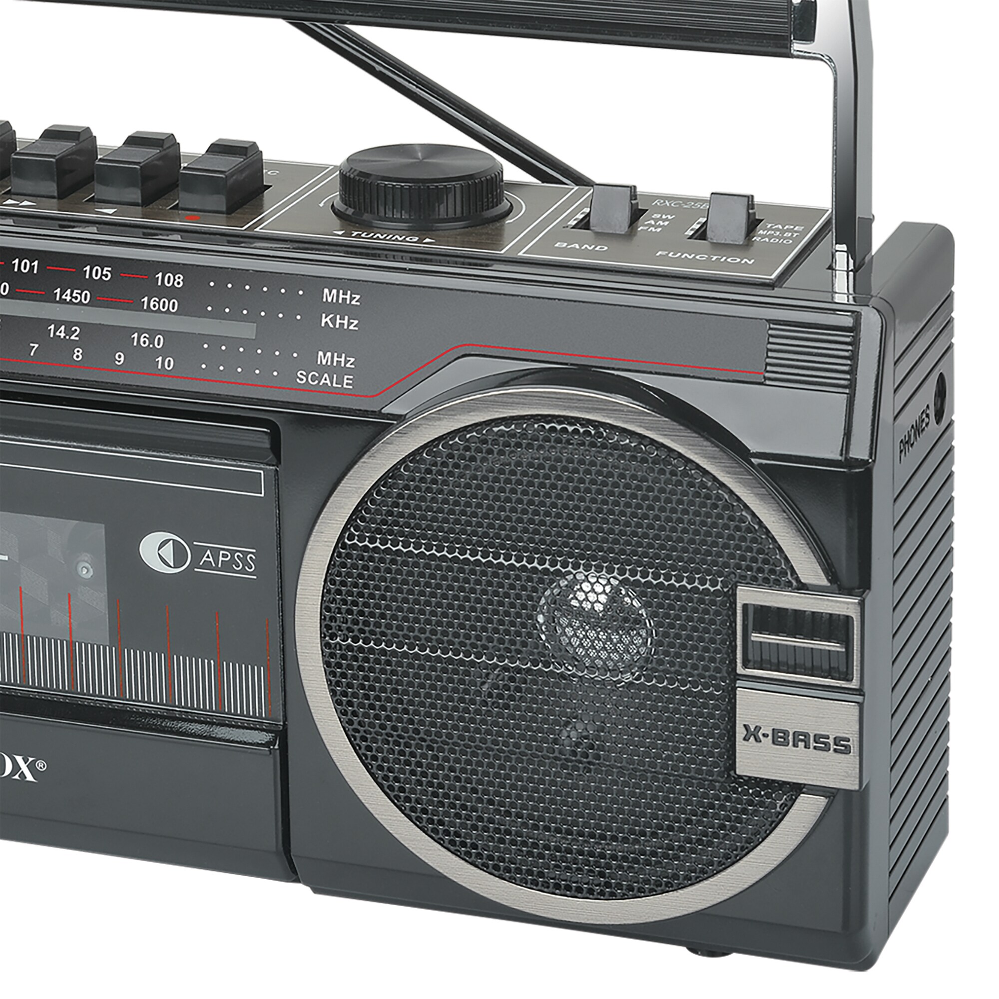 AudioBox RXC Portable Cassette Player and Recorder Boombox with Radio