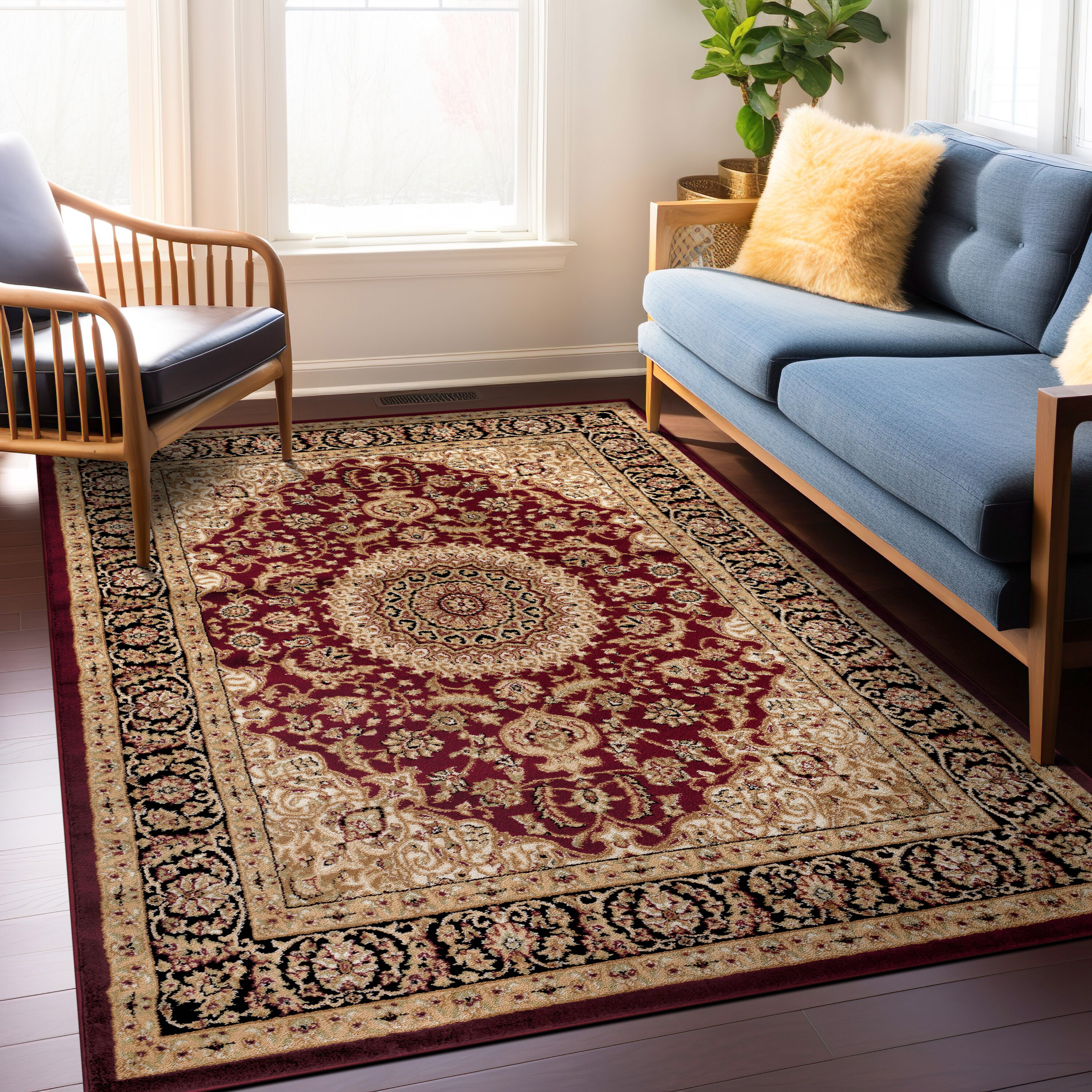 World Rug Gallery 101 BURG 3X5 rugs - View #6