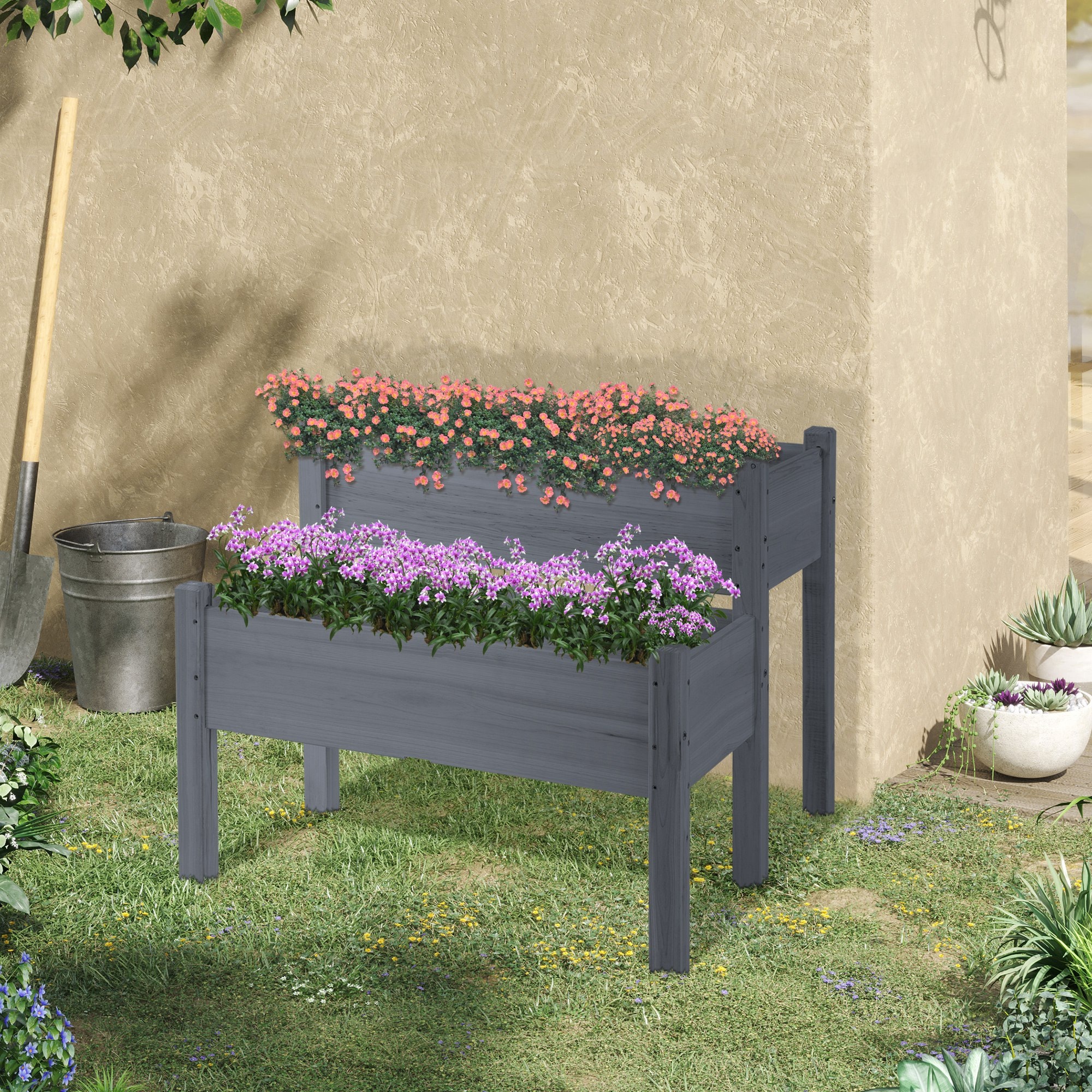 AHIOU HOME ZAAHG-P217237GB Raised-Planter-Boxes - View #4