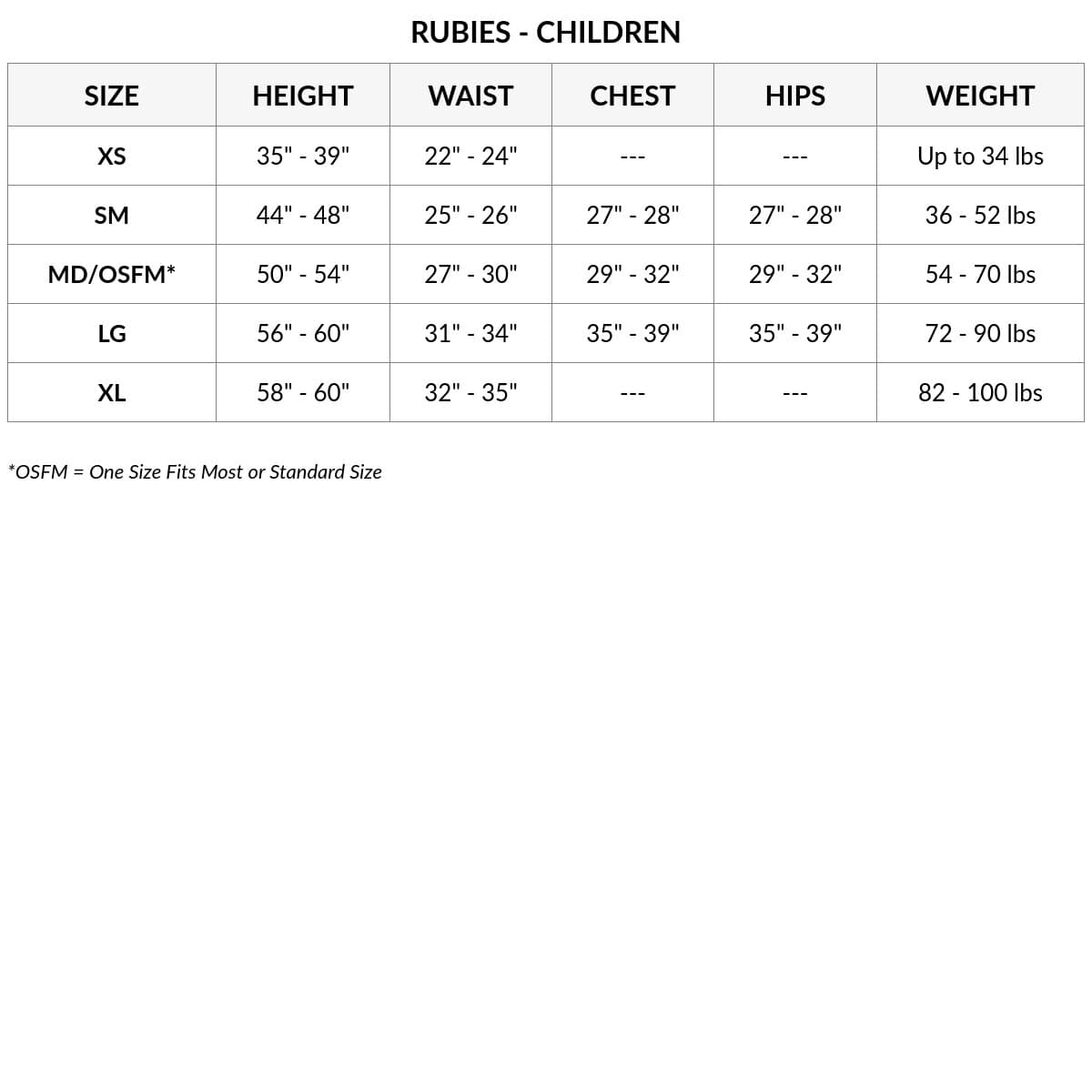 Rubies RU1001135LG  - View #2