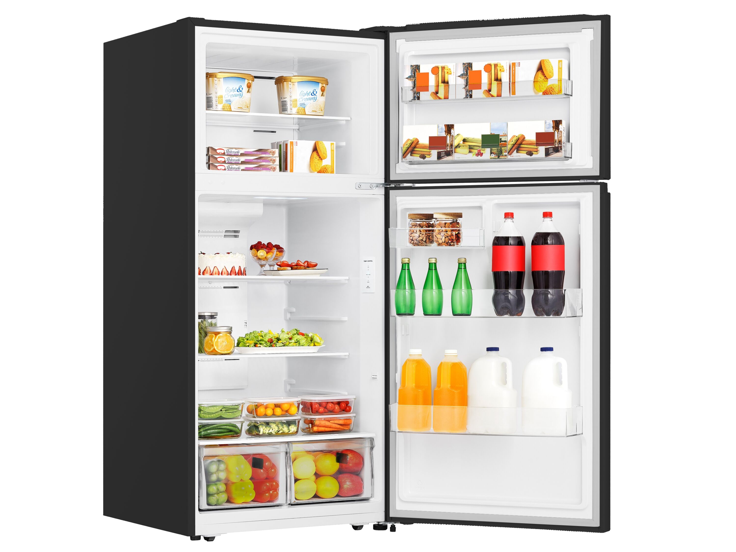 Hisense HRT180N6ABD Top-Freezer-Refrigerators - View #2
