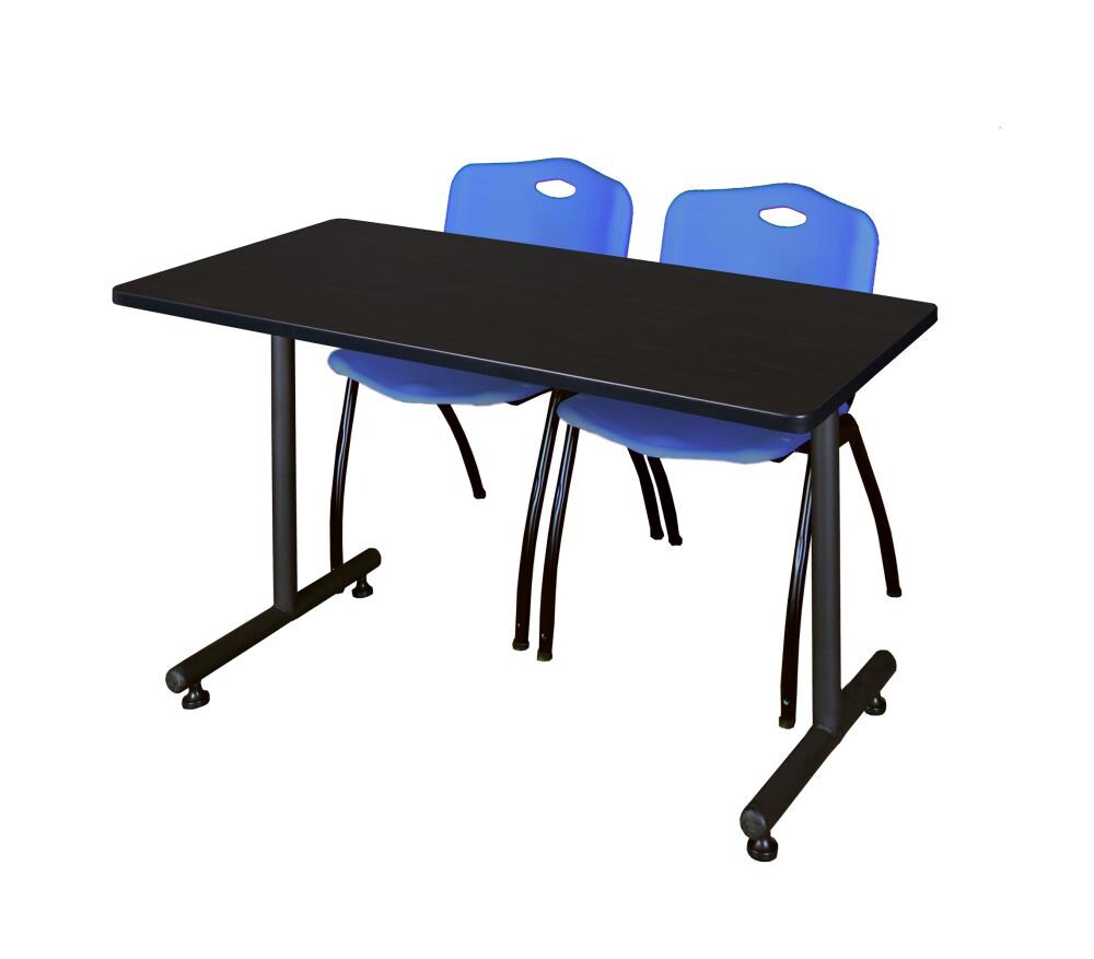 Regency MKTRCT4830MW47BE Training Brown 4-Person Training Table (48-in W x 29-in H)