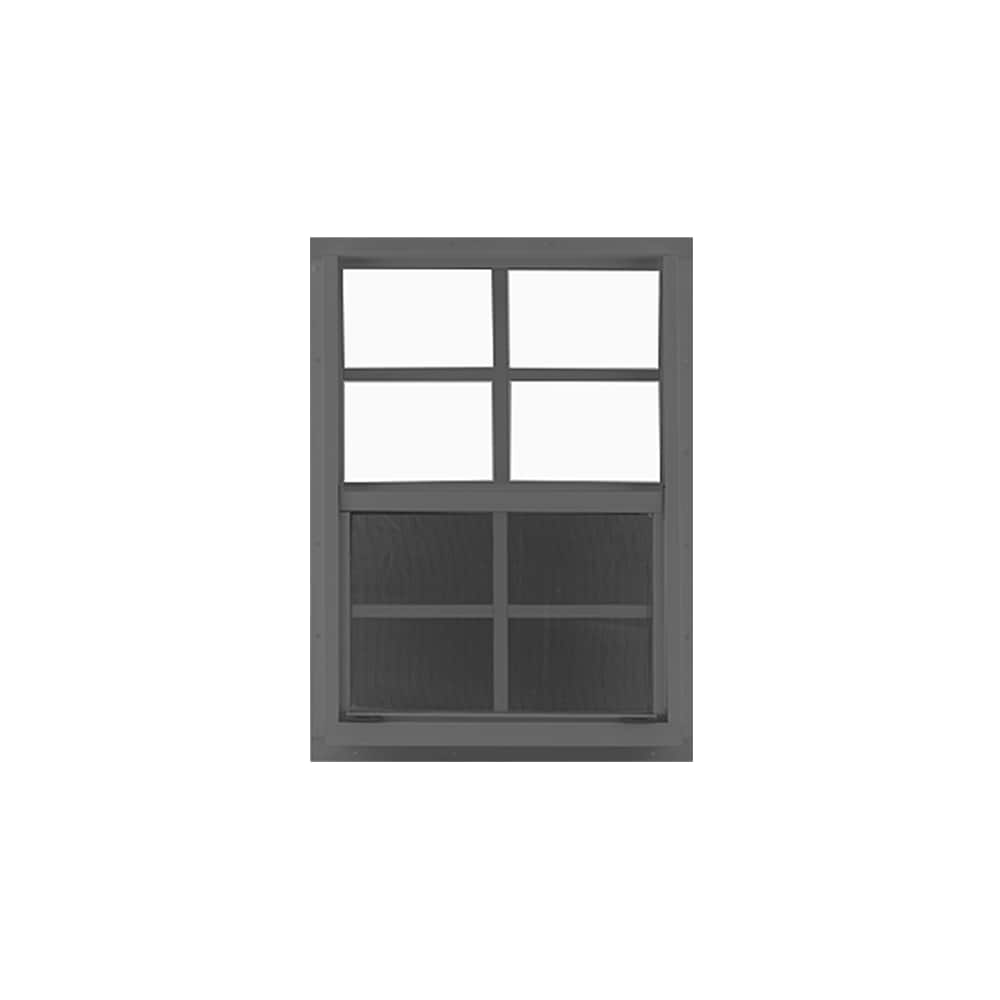Shed Windows and More 1823BLKF Single-Hung-Windows - View #2