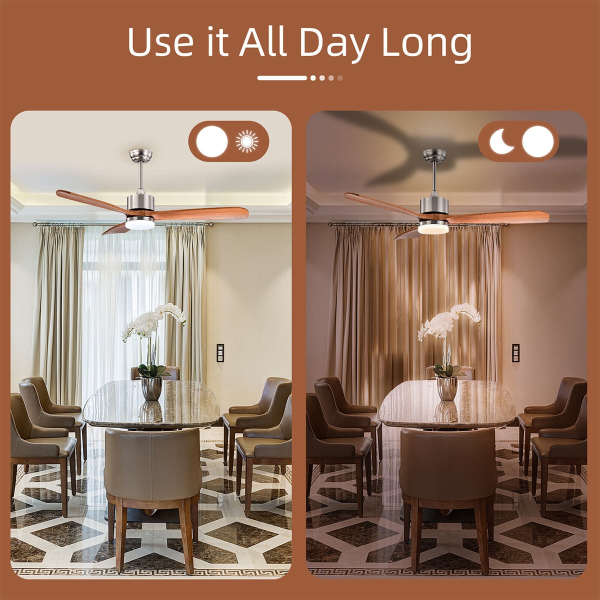 WELLFOR EX-CF5208 Ceiling-Fans - View #11