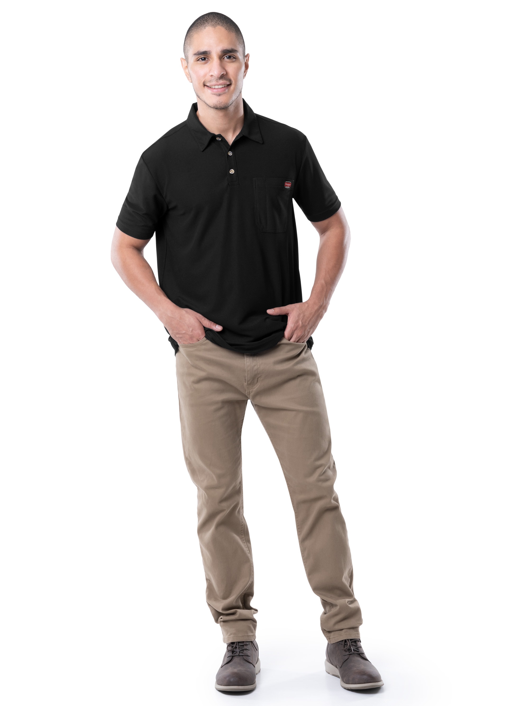 Wrangler 65056-BLK-XL-CT Tops-Shirts - View #7
