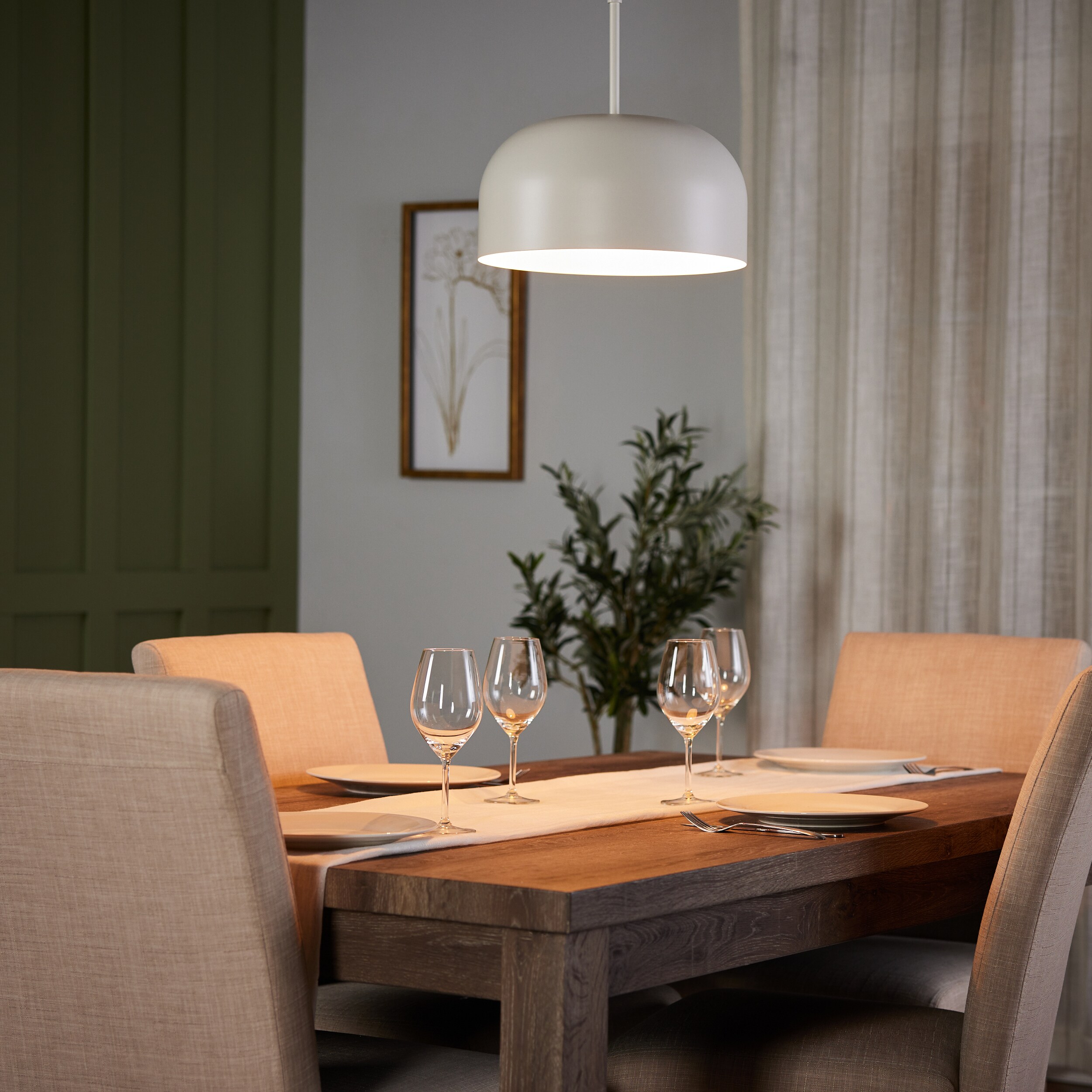 allen + roth LW1465-WT CV Pendant-Lights - View #7