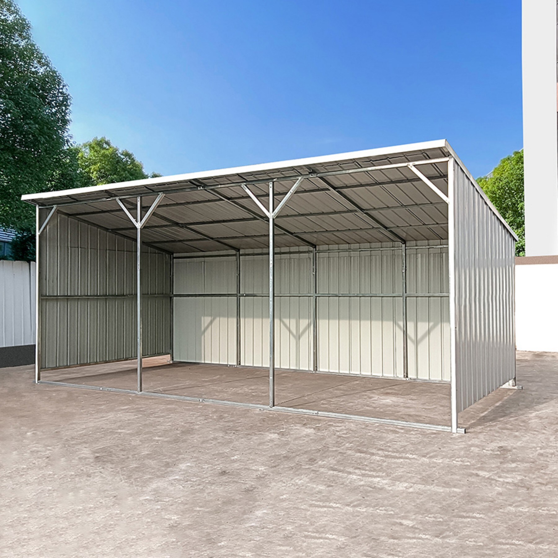 Dexmalle W5281P417784 Metal-Storage-Buildings-Sheds - View #6