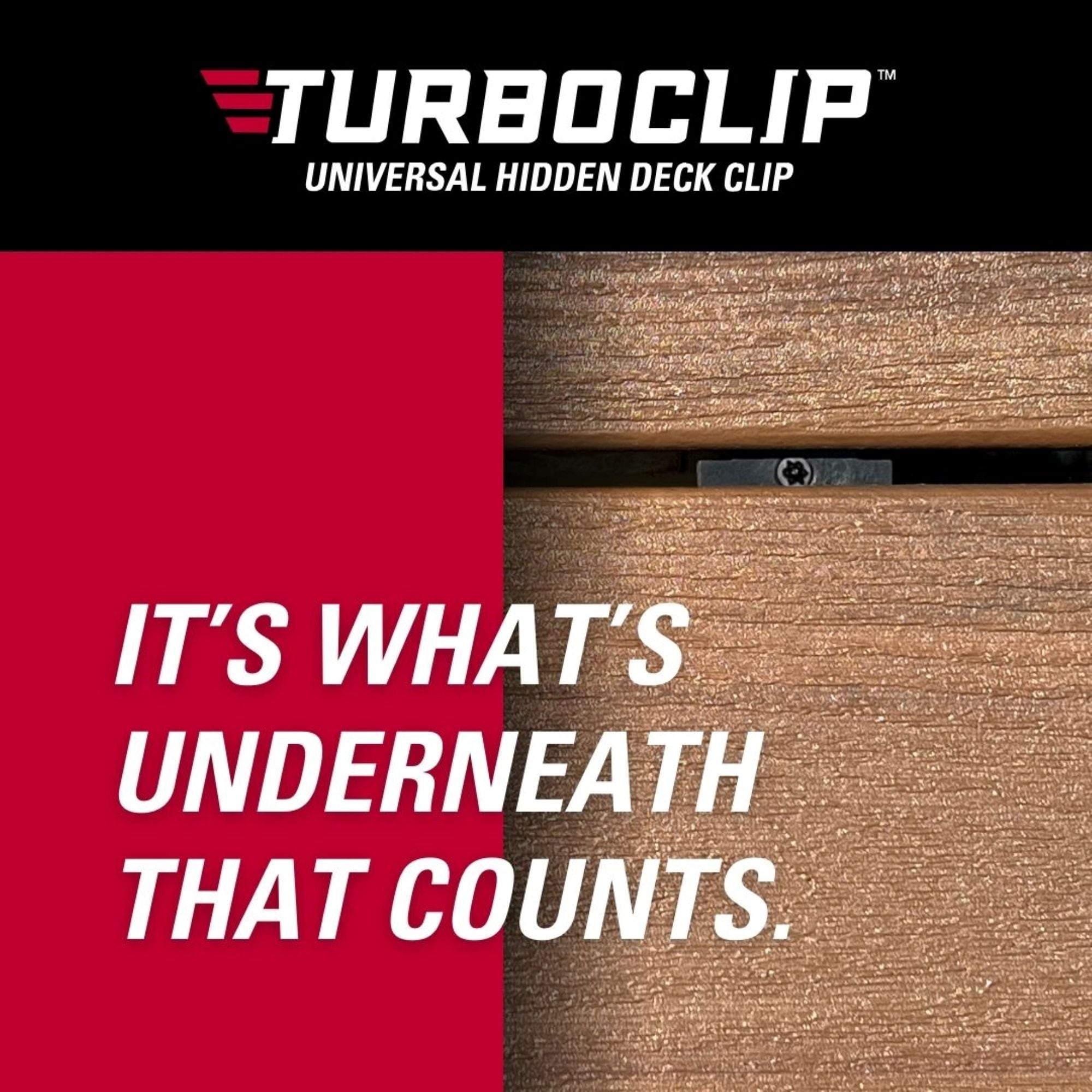 TurboClip 89280 Hidden-Deck-Fasteners - View #2