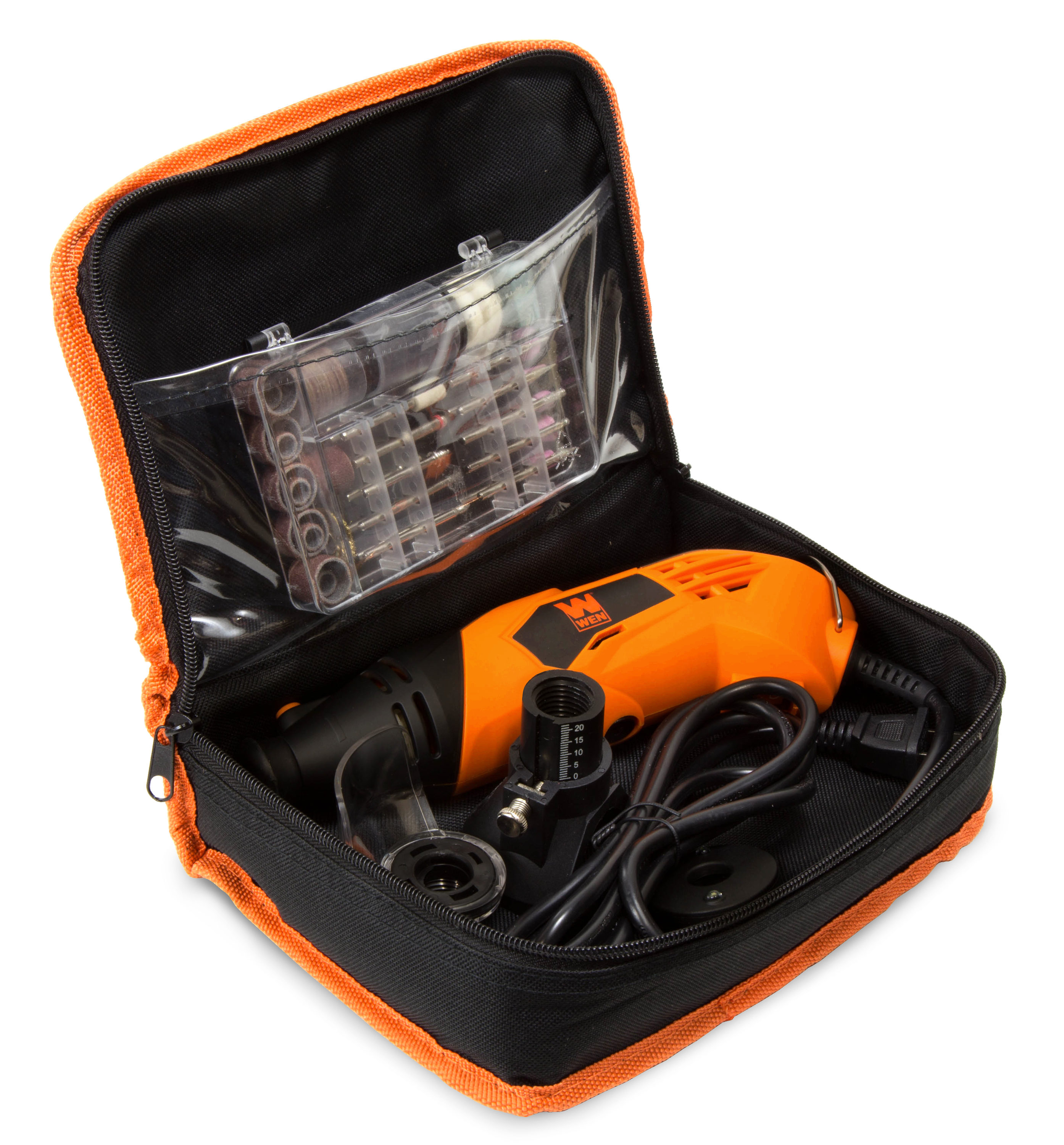 WEN 327-Piece Rotary Tool Accessory Kit with Carrying Case